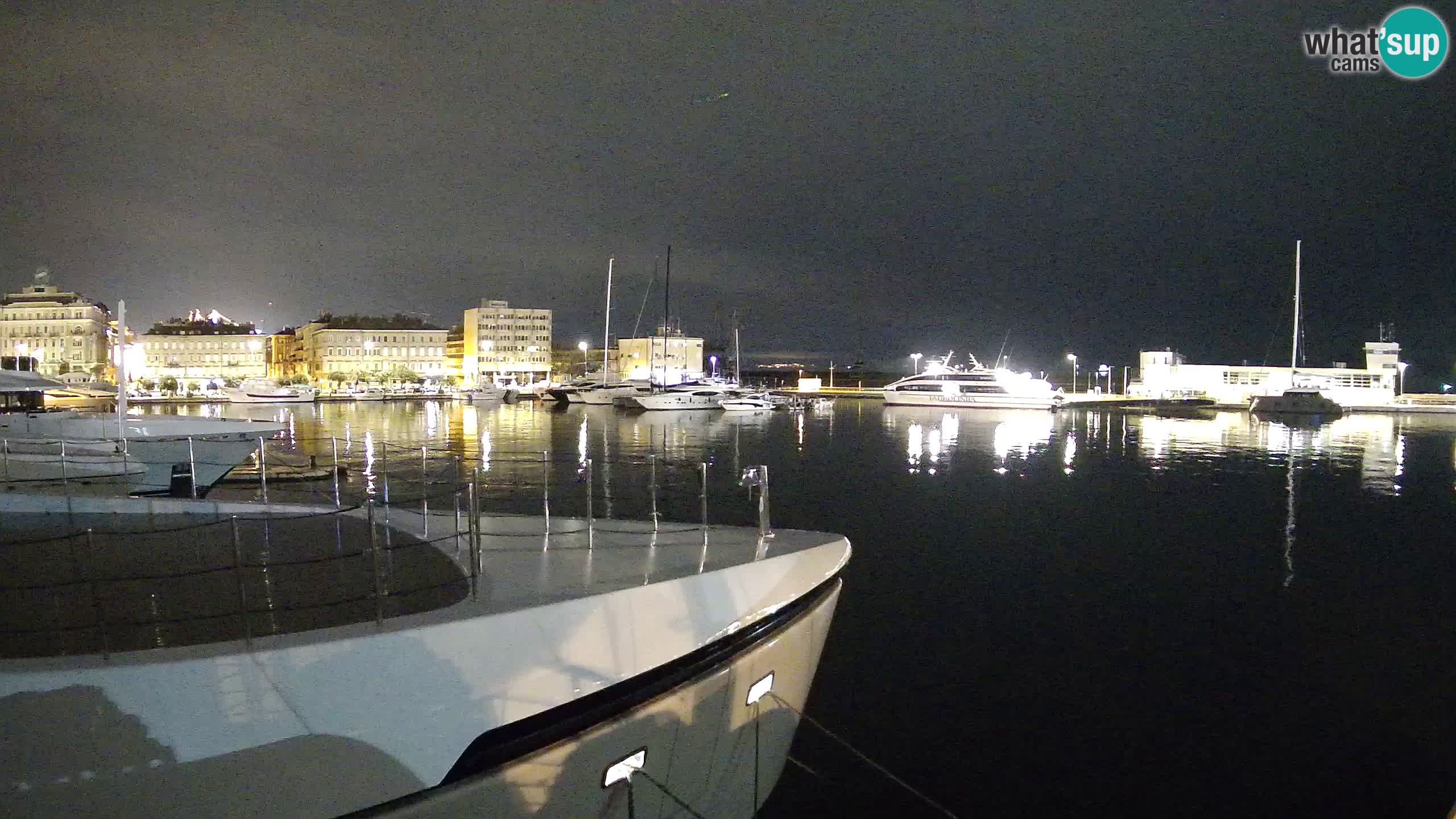 Botel Marina cámara web en vivo Rijeka