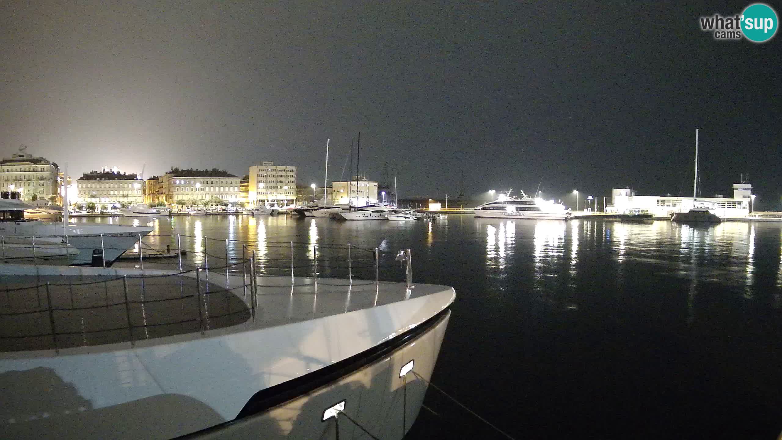 Rijeka – Botel Marina web kamera