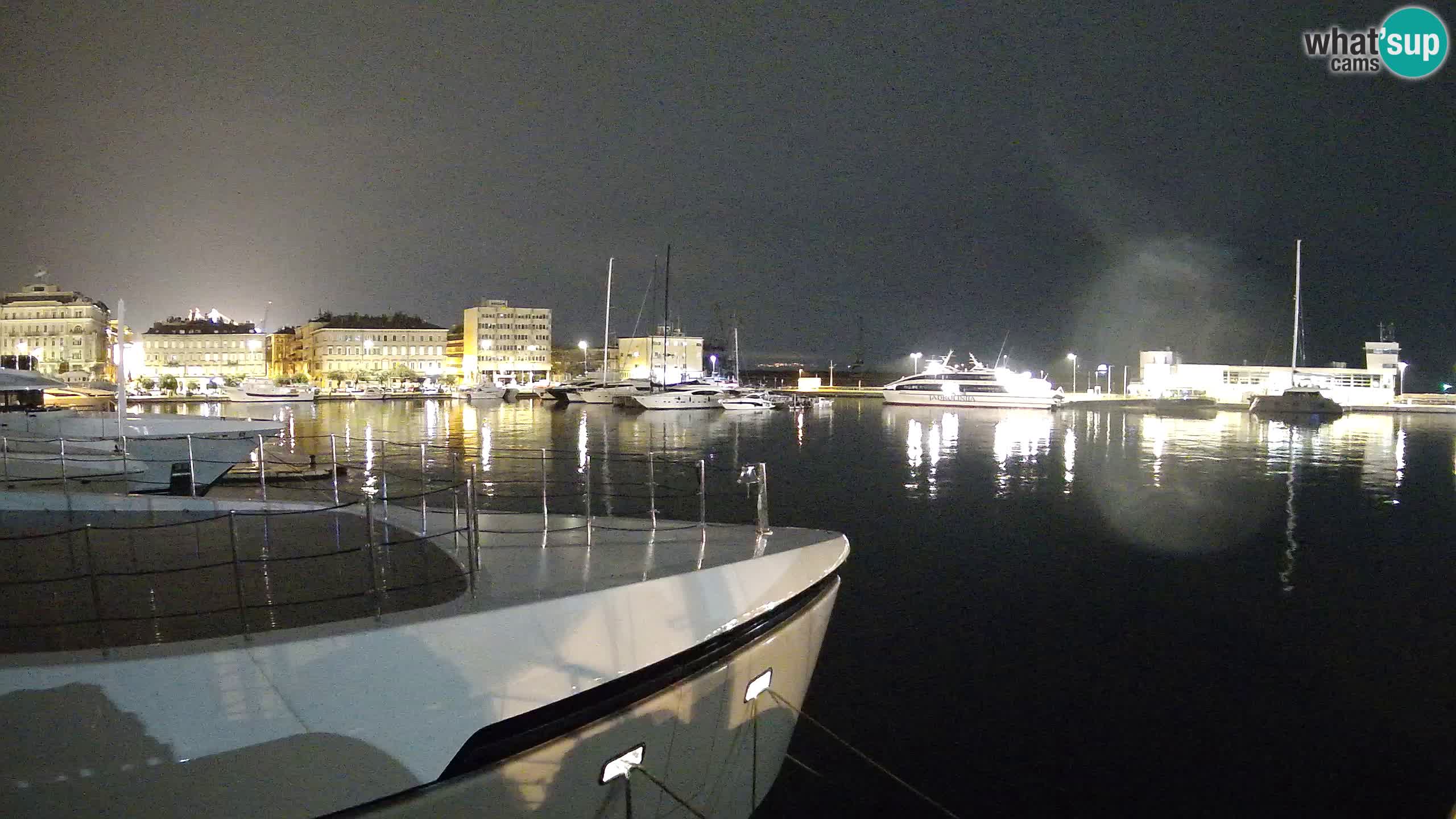Rijeka – Botel Marina web kamera