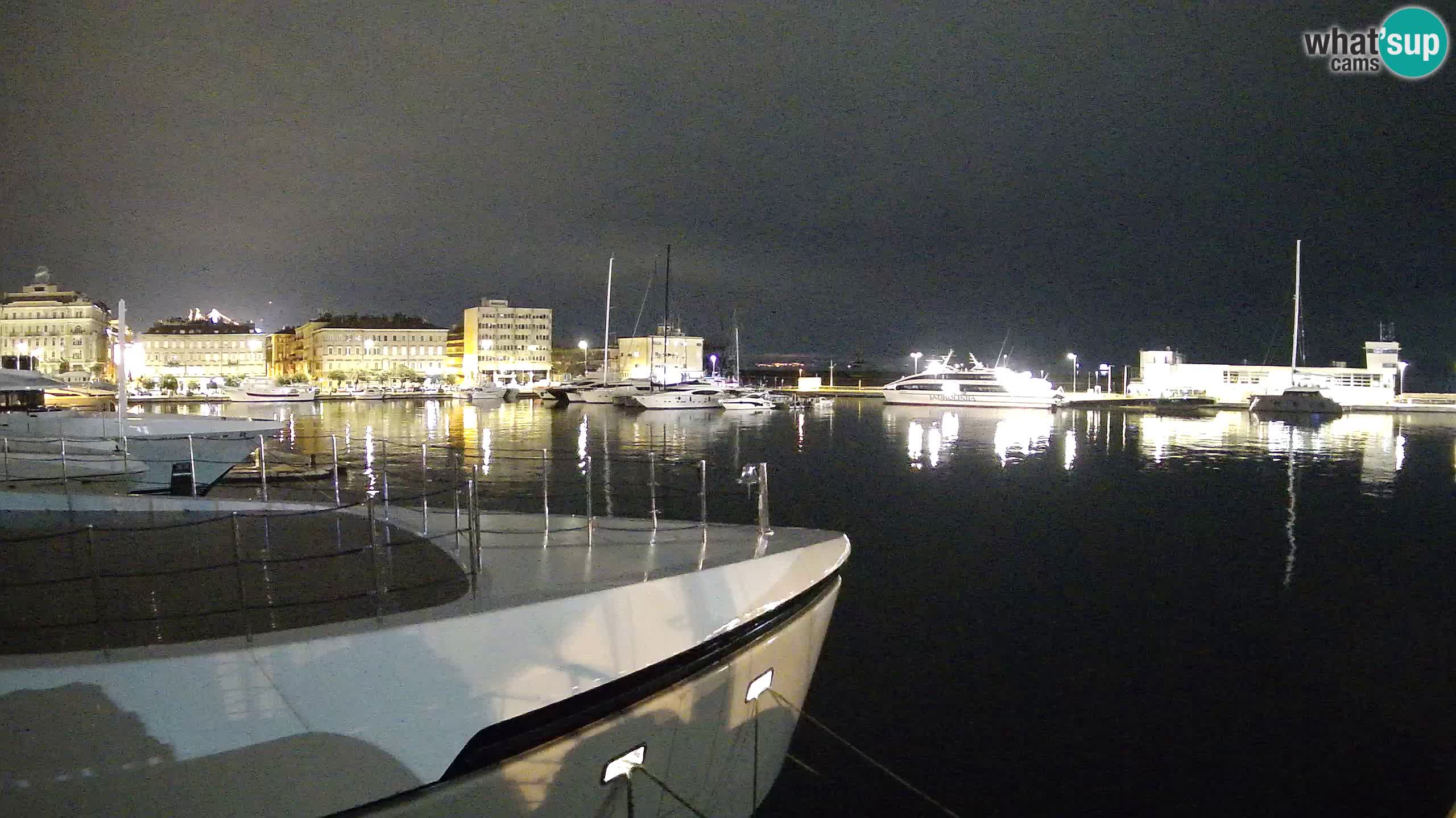 Rijeka – Botel Marina web kamera