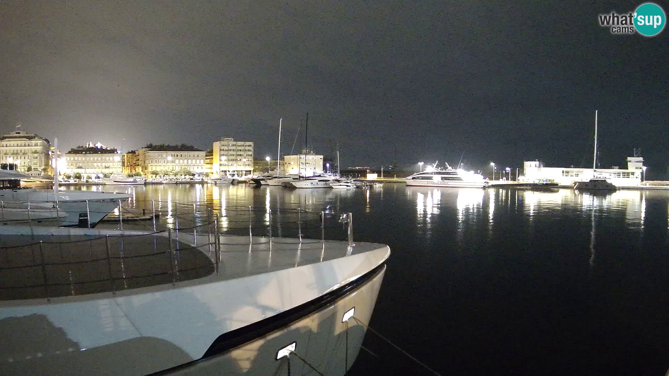 Rijeka – Botel Marina web kamera
