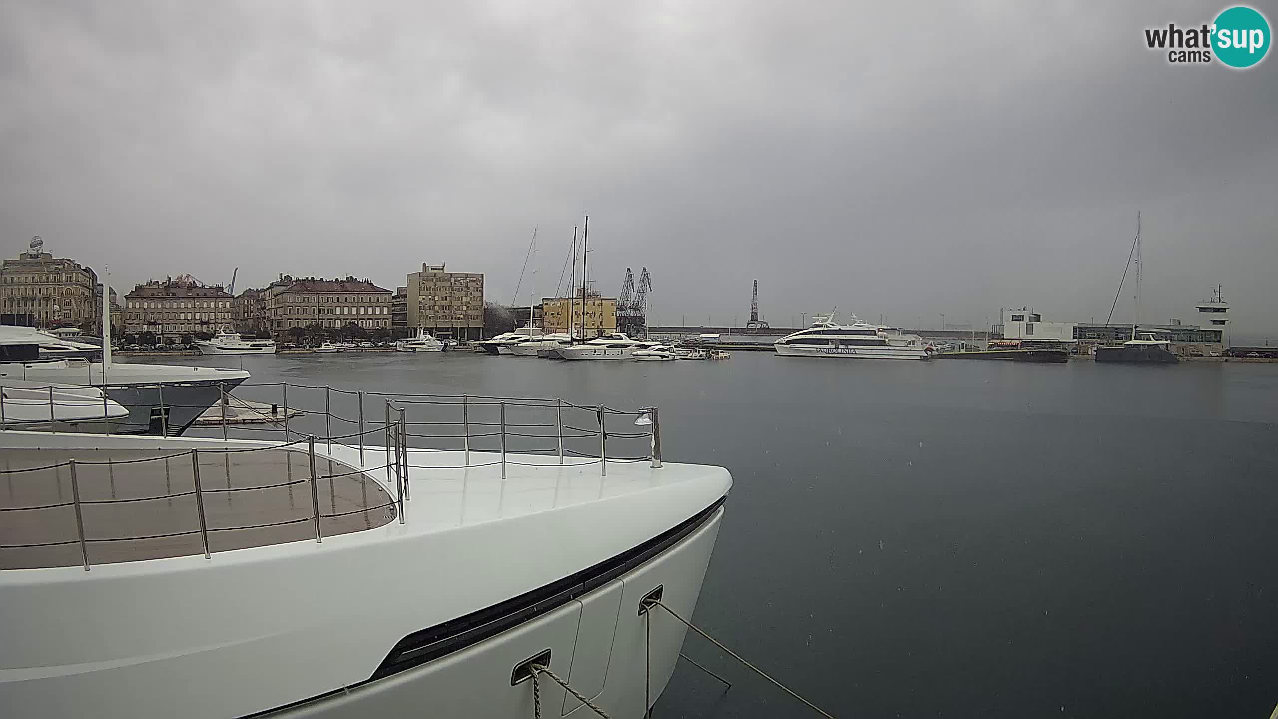 Rijeka – Botel Marina webcam en direct