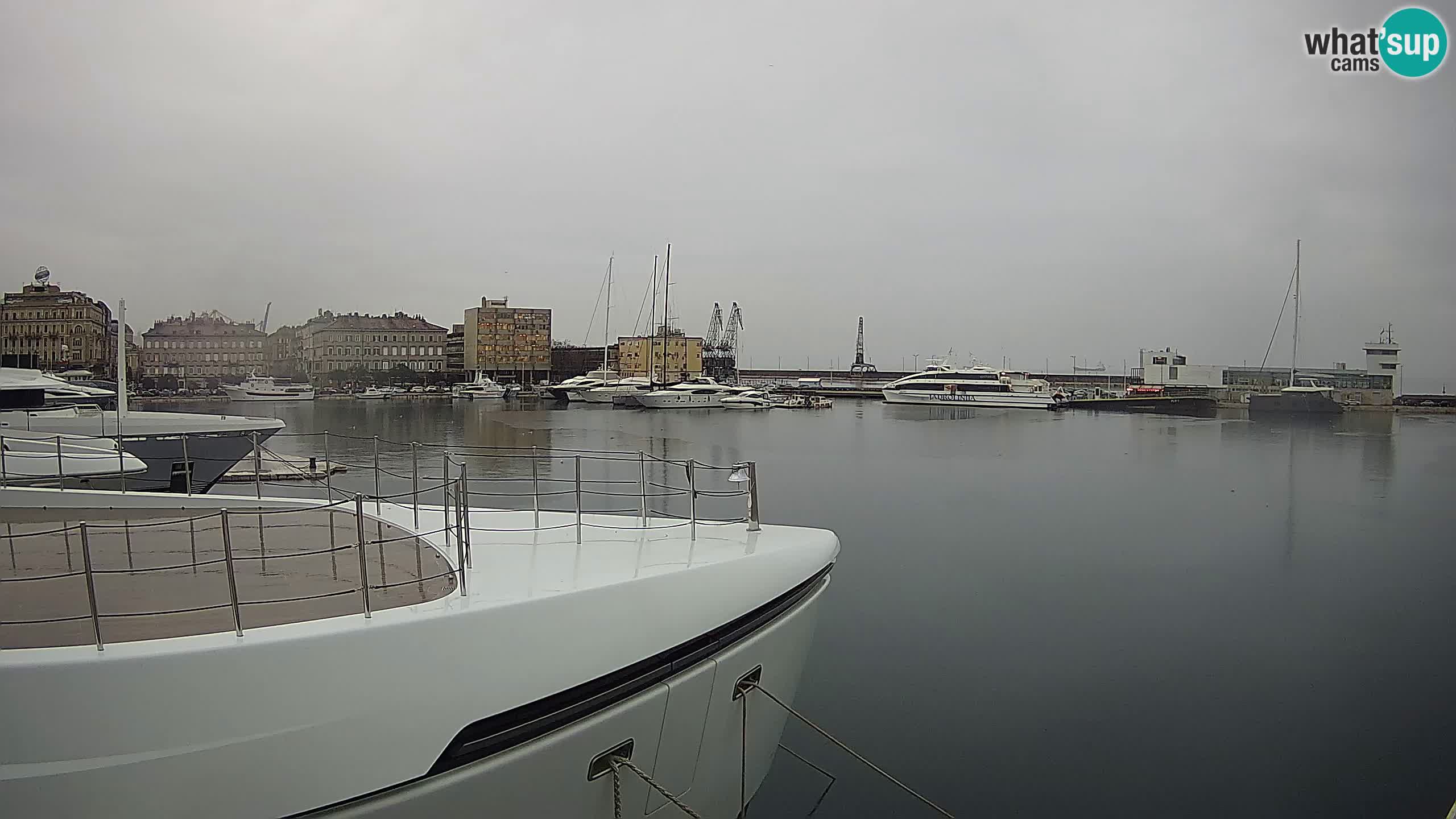 Rijeka – Botel Marina webcam en direct