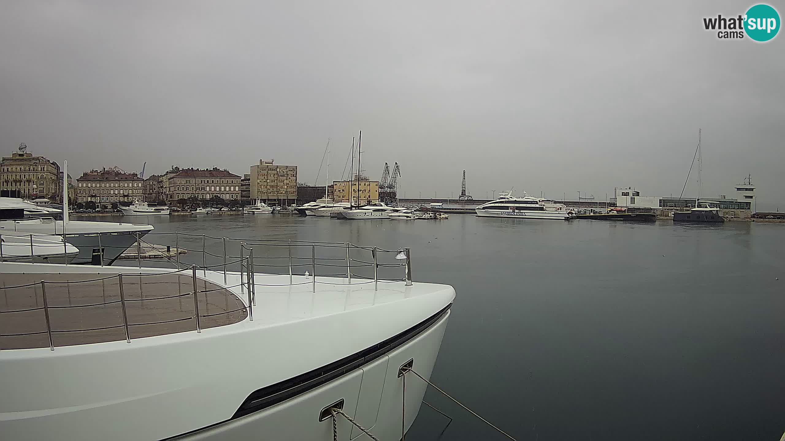 Rijeka – Botel Marina webcam en direct