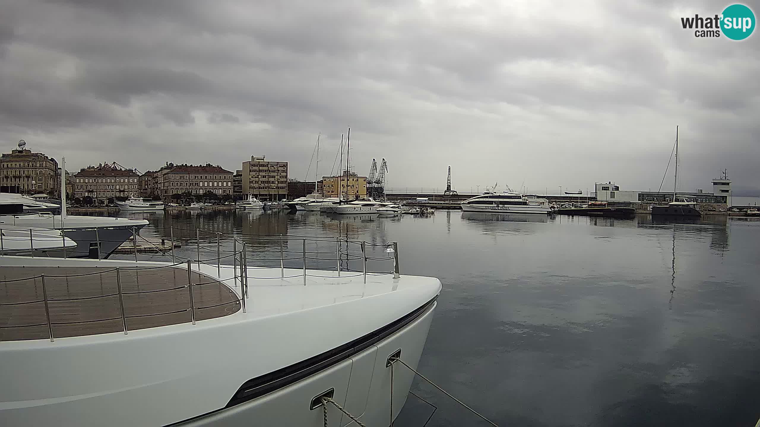 Rijeka – Botel Marina webcam en direct