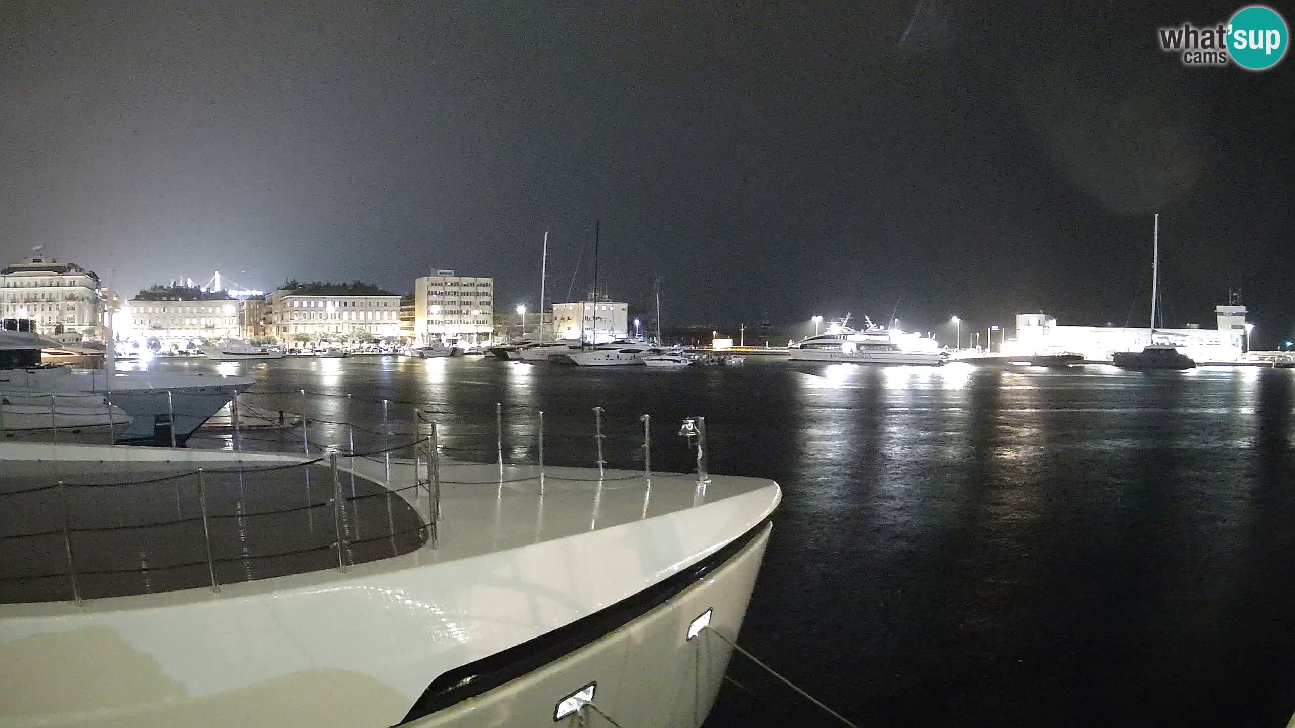 Botel Marina cámara web en vivo Rijeka