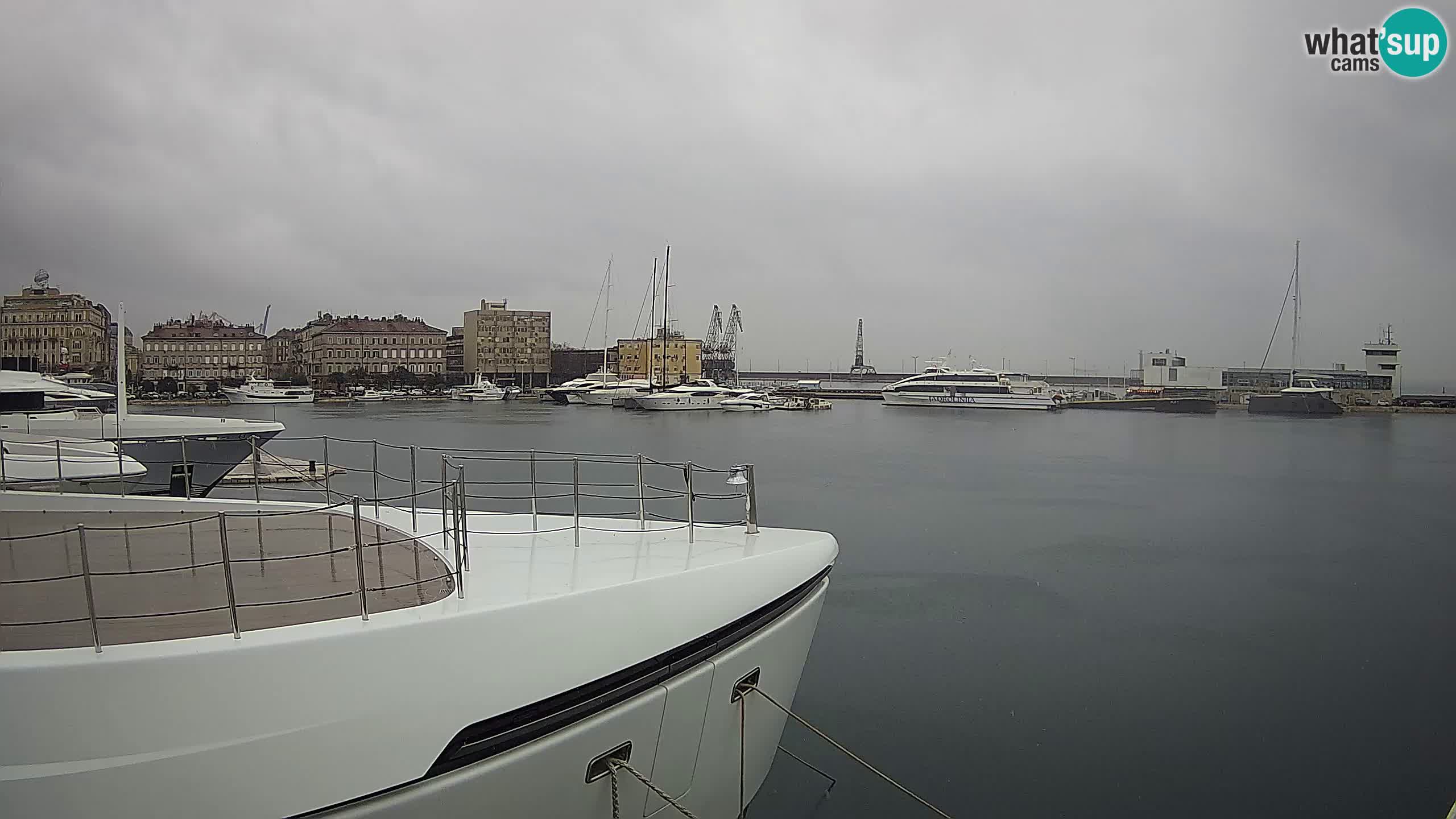 Rijeka – Botel Marina web kamera