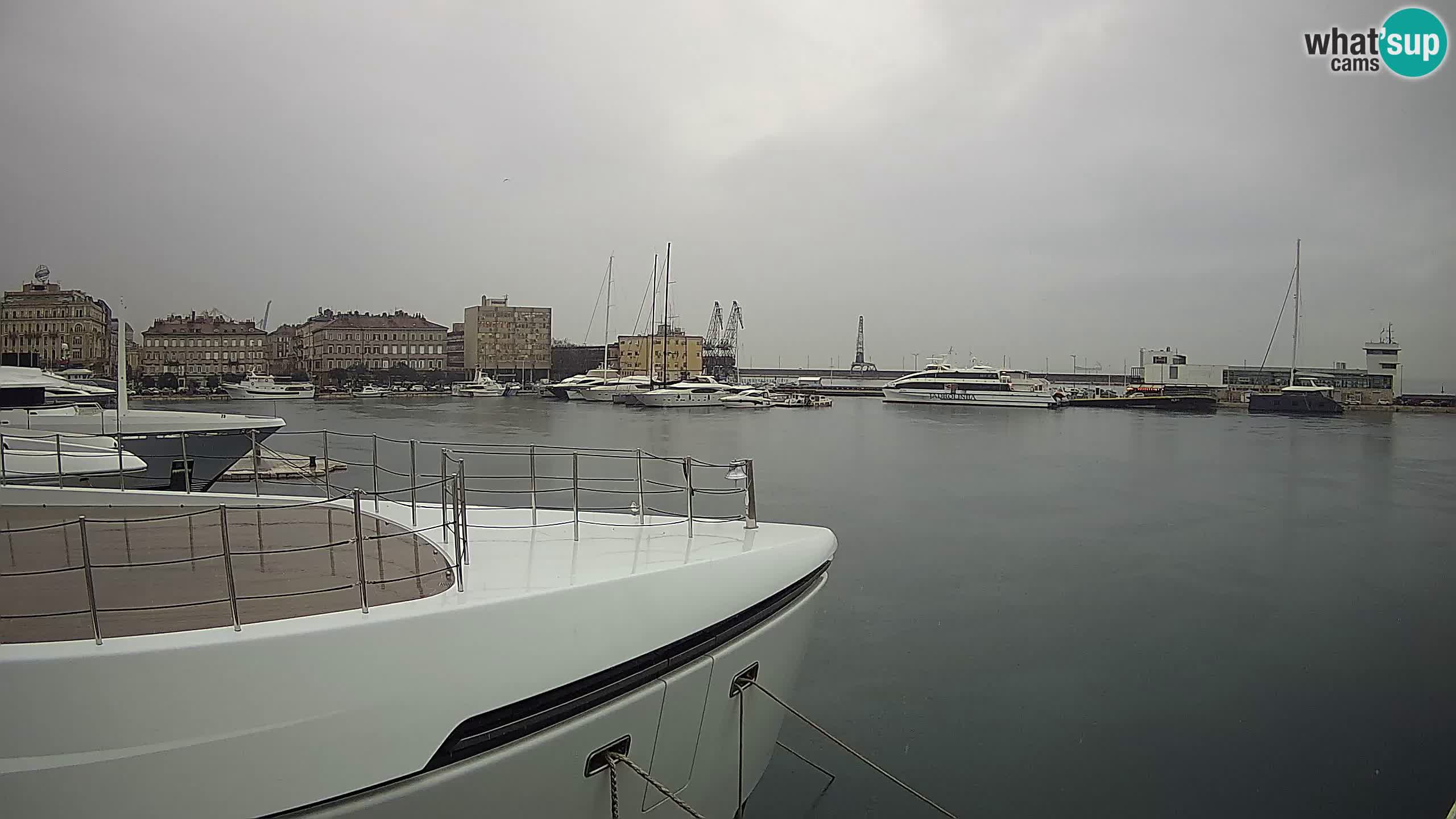 Rijeka – Botel Marina web kamera