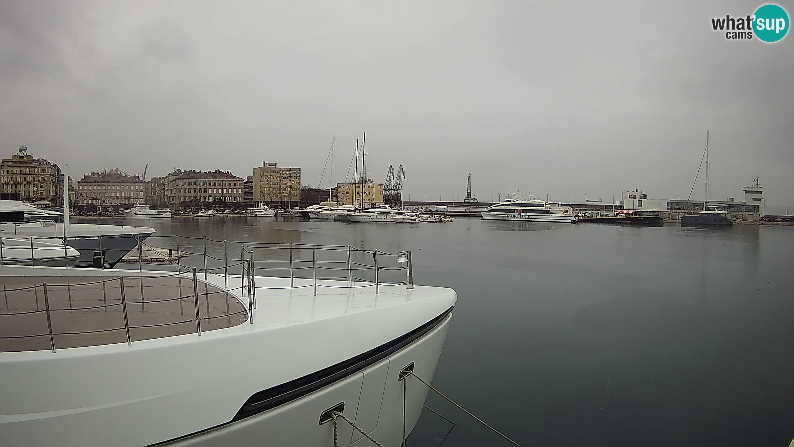 Reka – Botel Marina spletna kamera