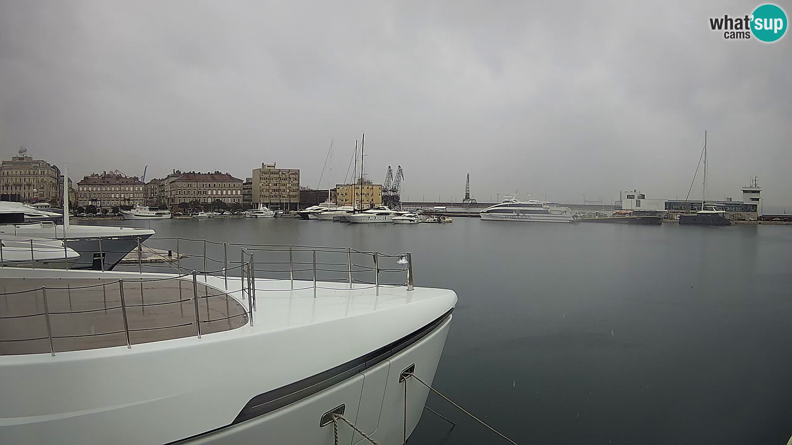 Rijeka – Botel Marina web kamera