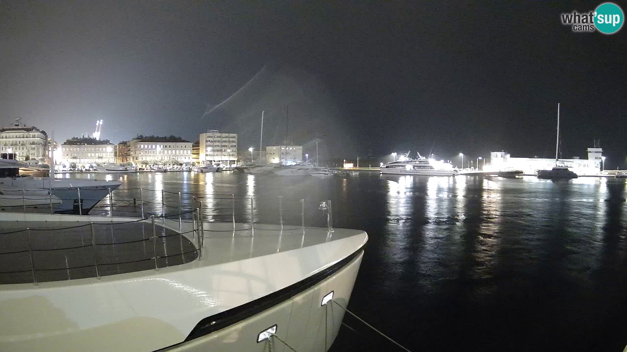 Rijeka – Botel Marina webcam en direct
