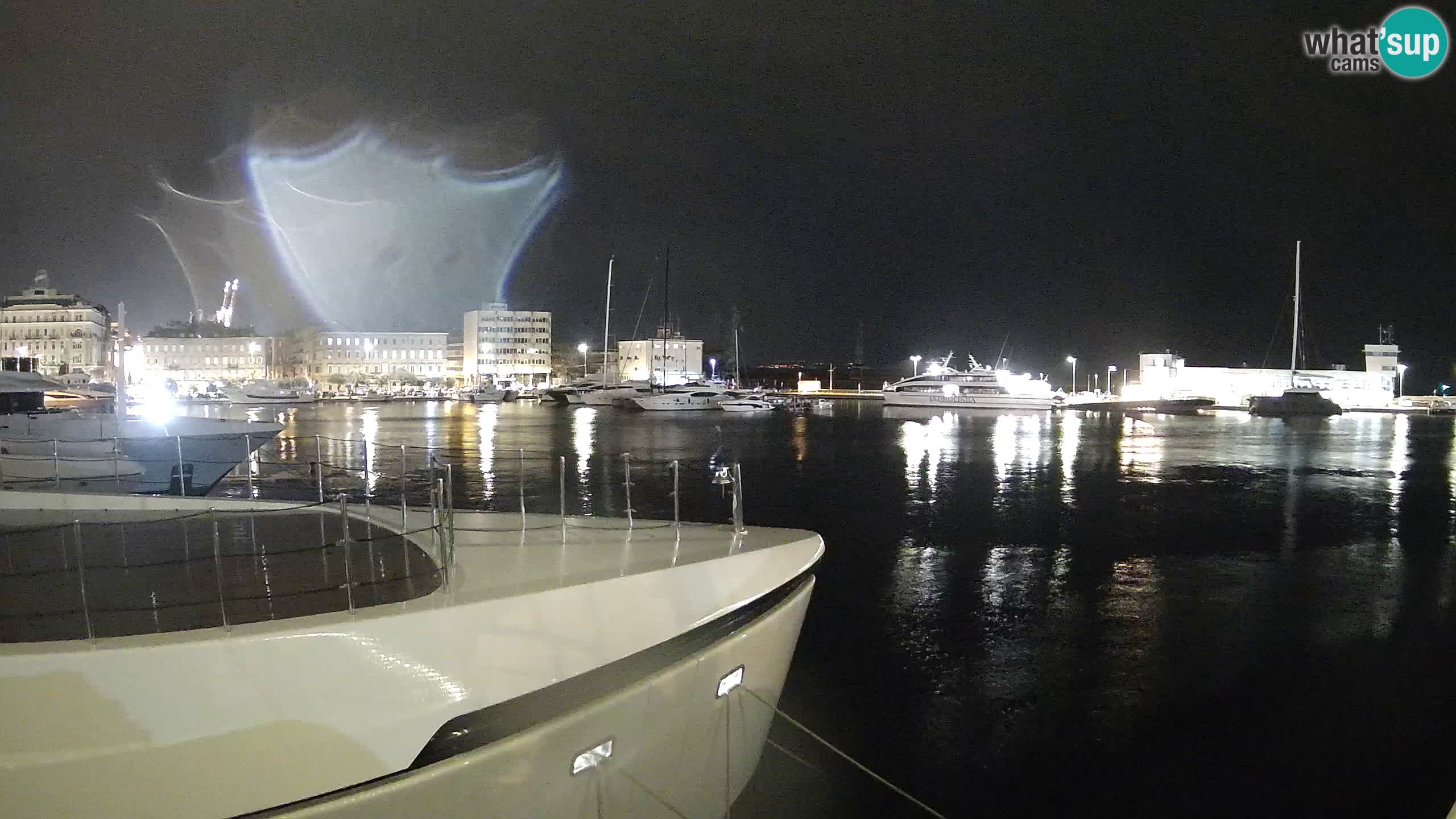 Botel Marina cámara web en vivo Rijeka