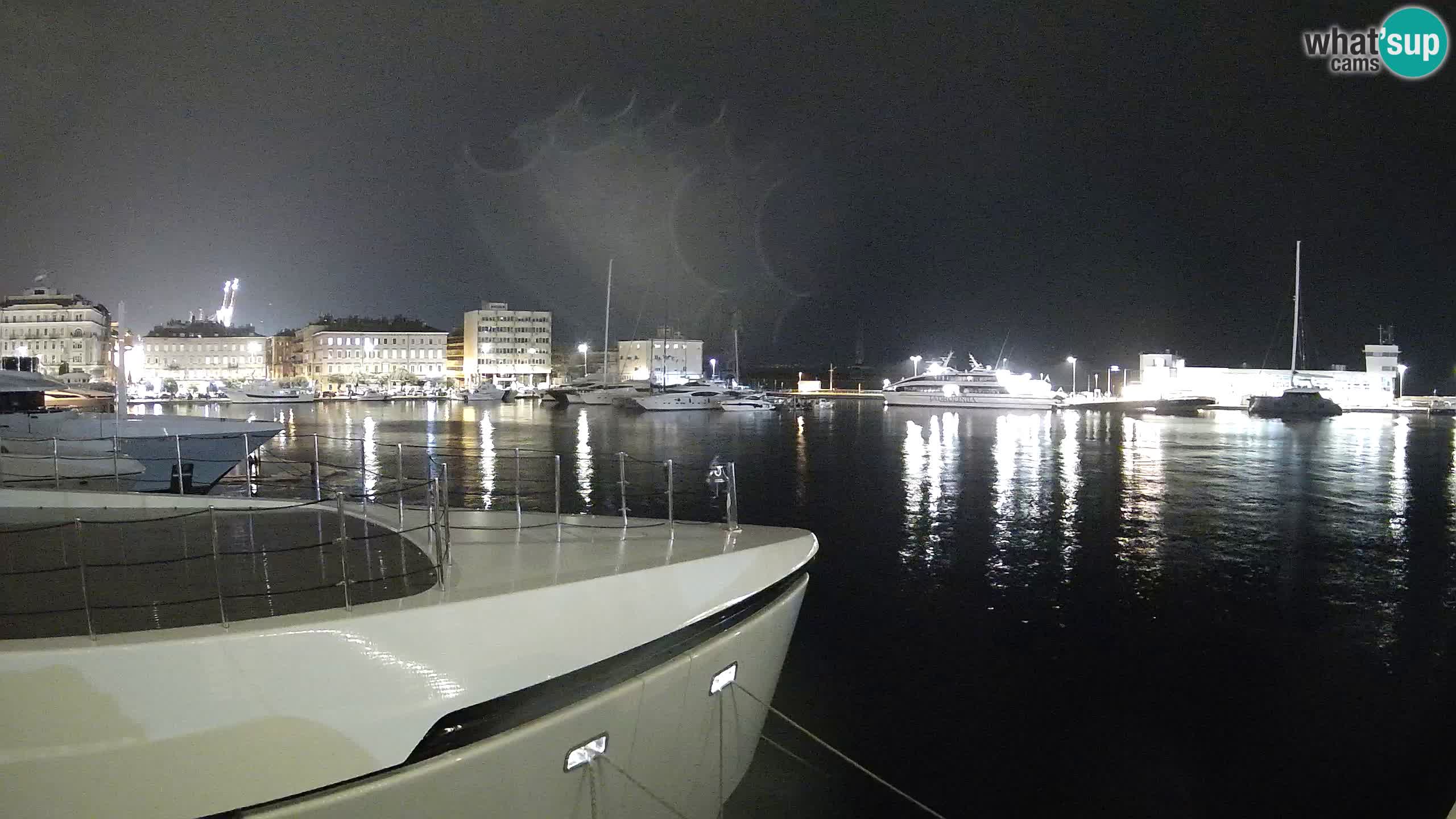 Rijeka – Botel Marina webcam en direct
