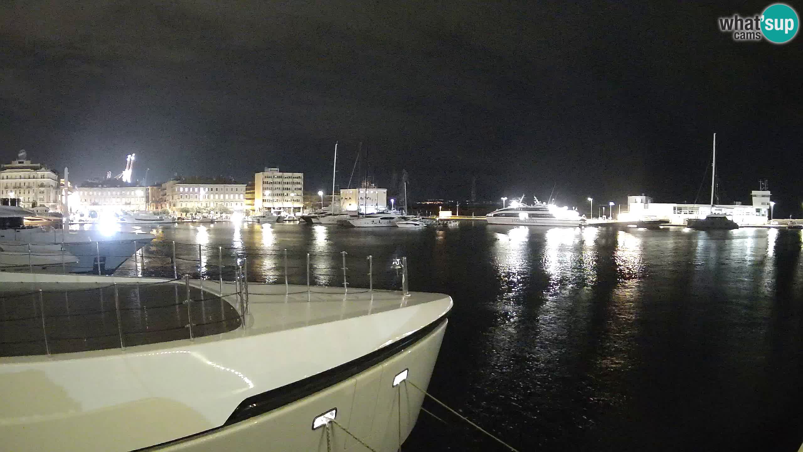Botel Marina cámara web en vivo Rijeka