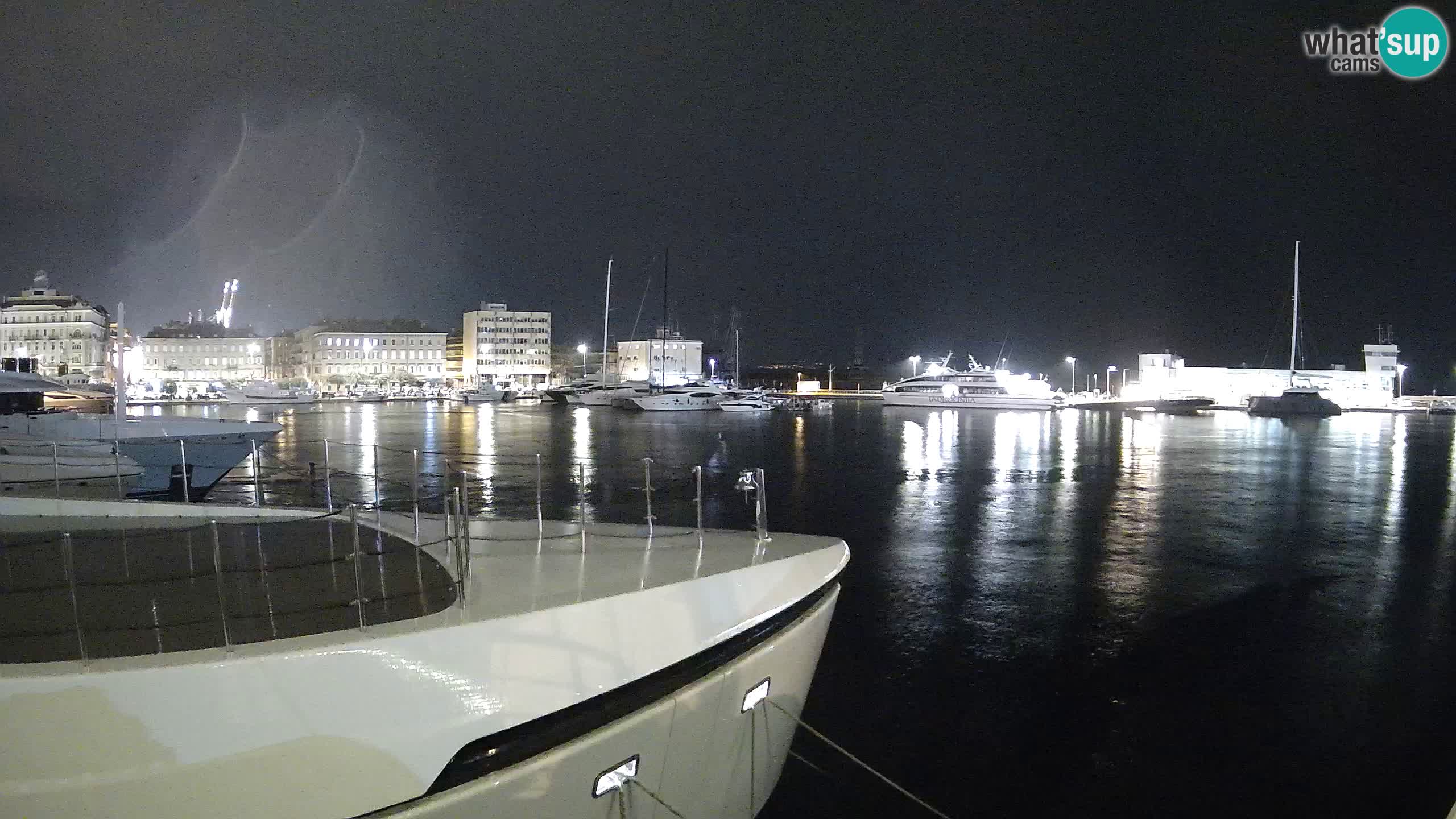 Rijeka – Botel Marina webcam en direct