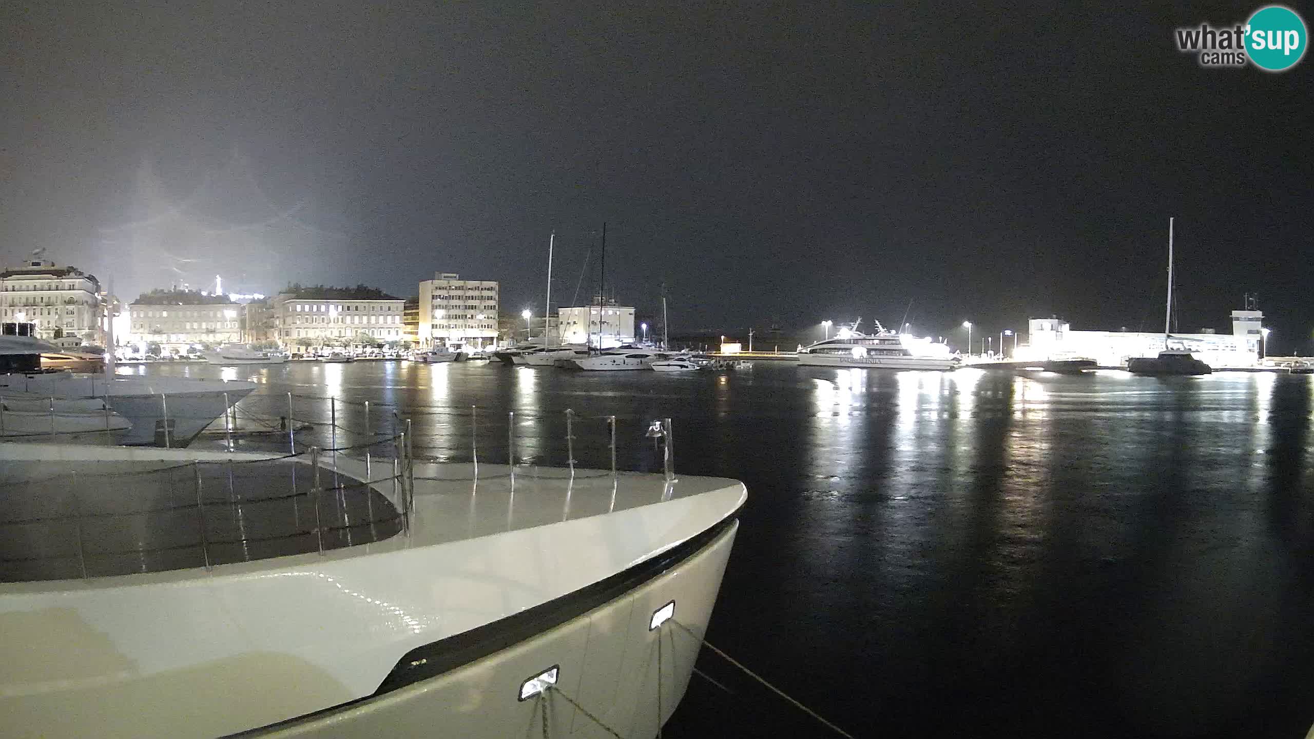 Rijeka – Botel Marina webcam en direct