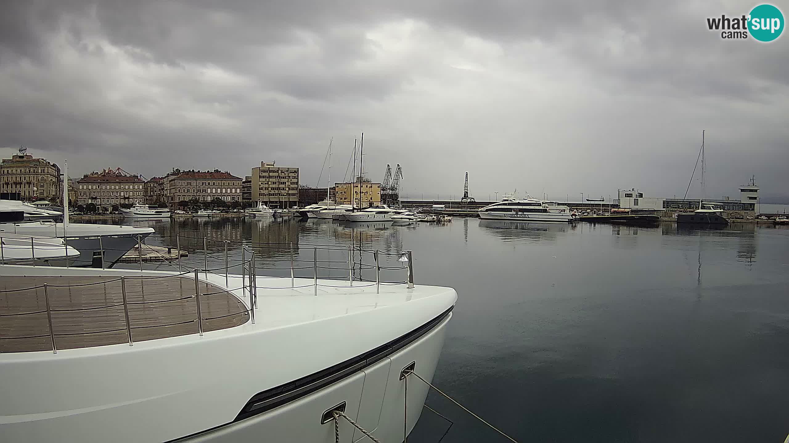 Rijeka – Botel Marina web kamera