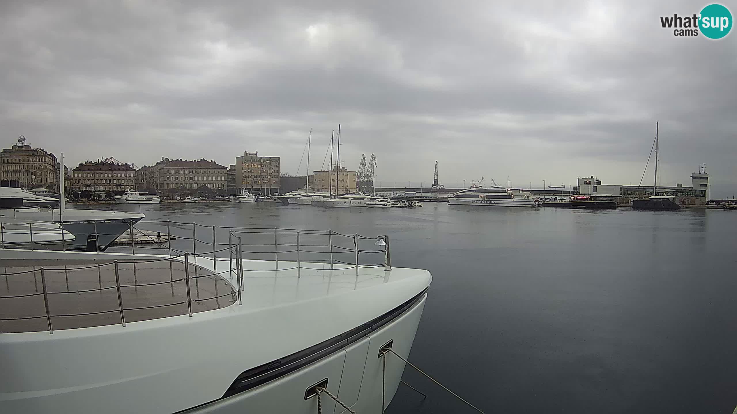 Rijeka – Botel Marina web kamera