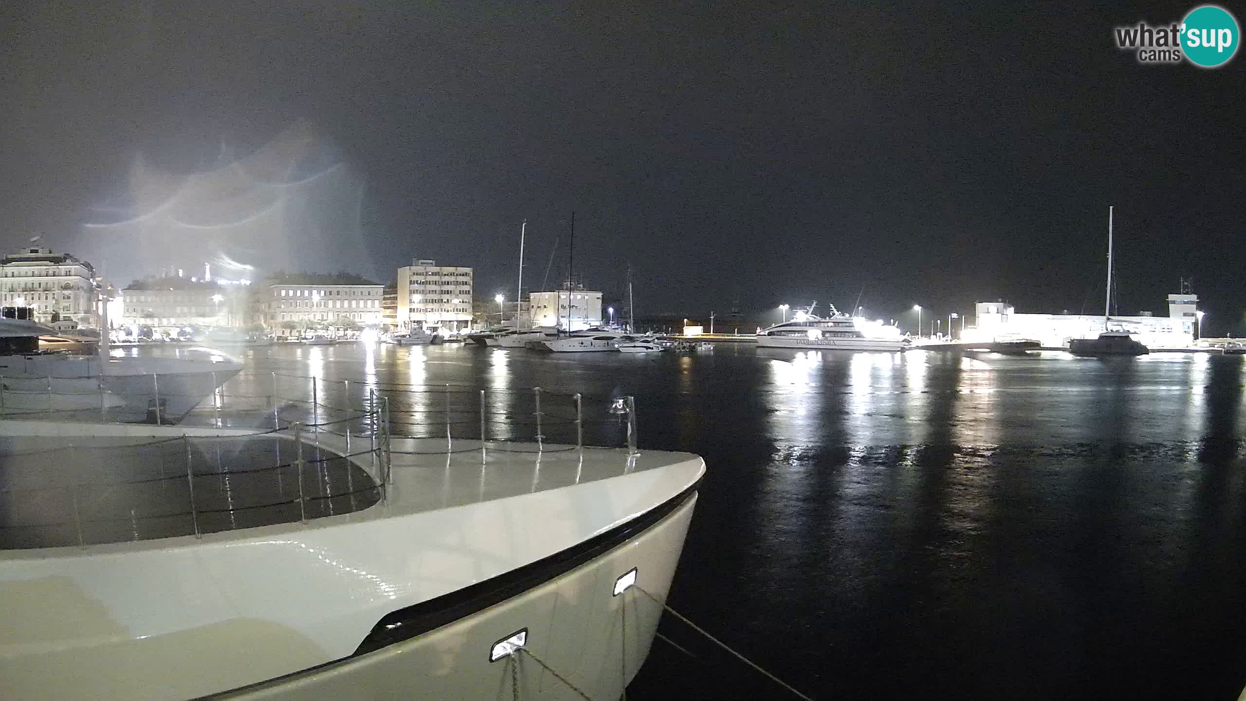 Reka – Botel Marina spletna kamera