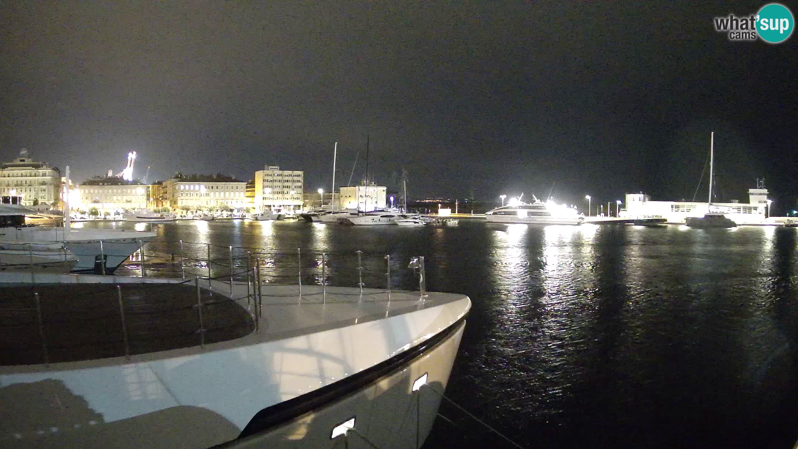 Rijeka – Botel Marina web kamera