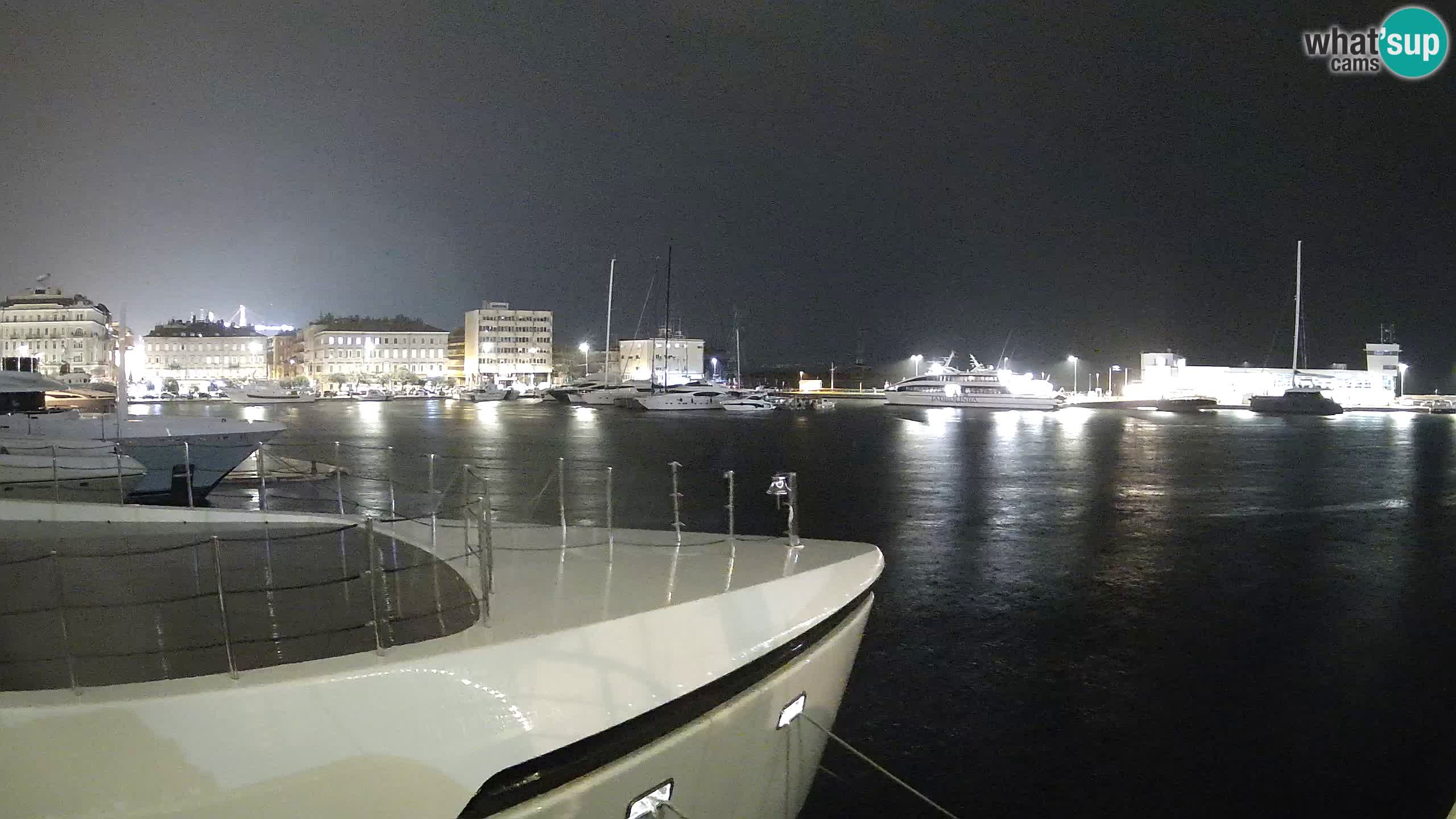 Reka – Botel Marina spletna kamera