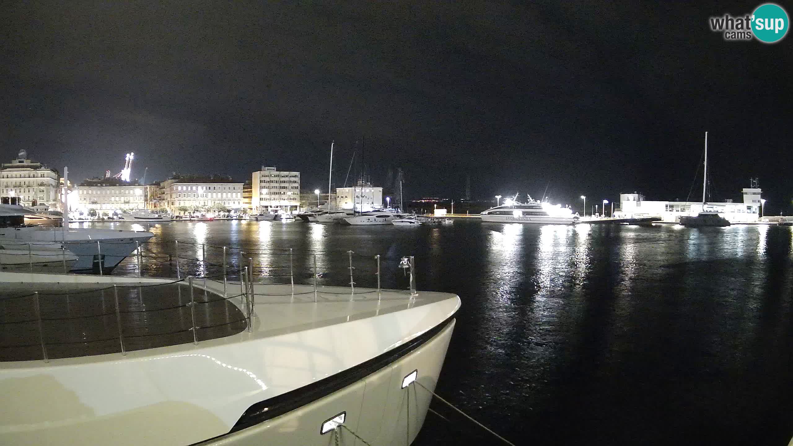 Rijeka – Botel Marina web kamera
