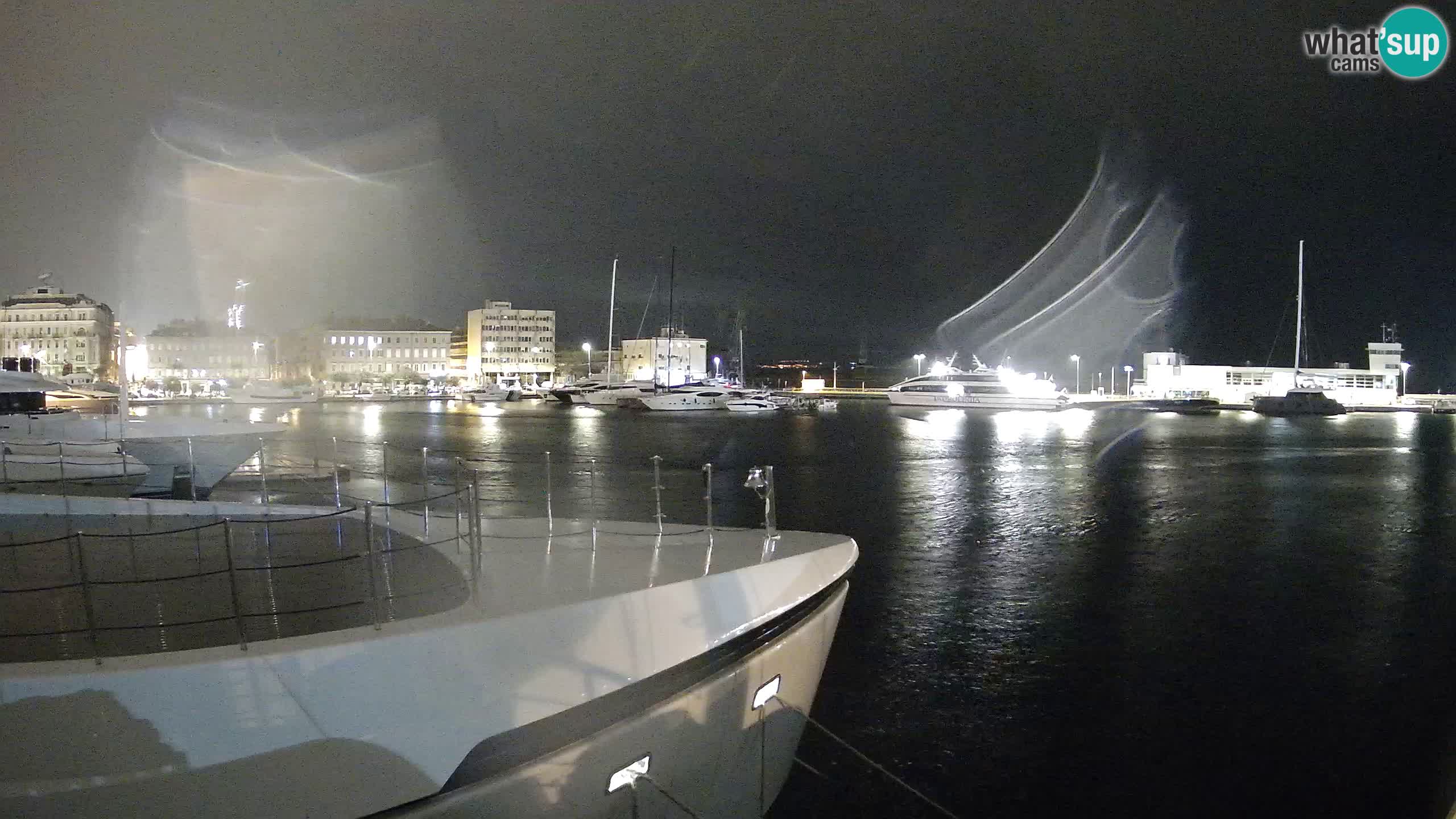 Rijeka – Botel Marina web kamera