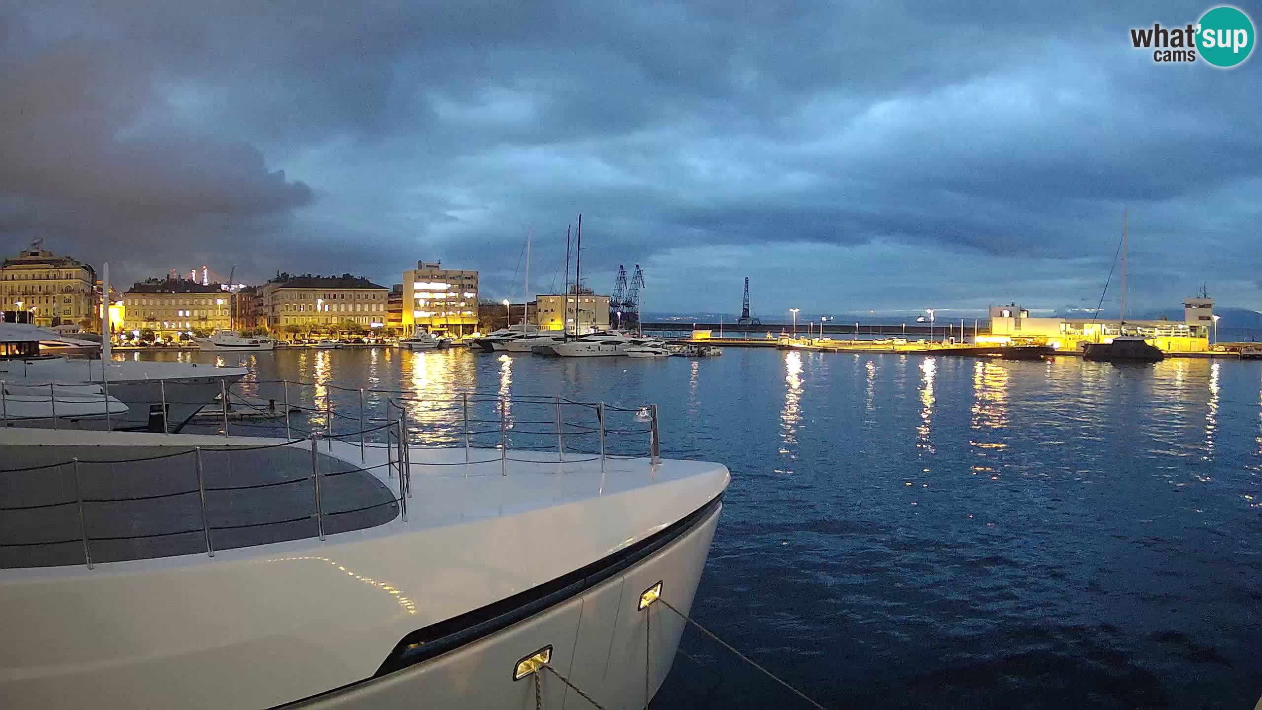 Rijeka – Botel Marina webcam en direct