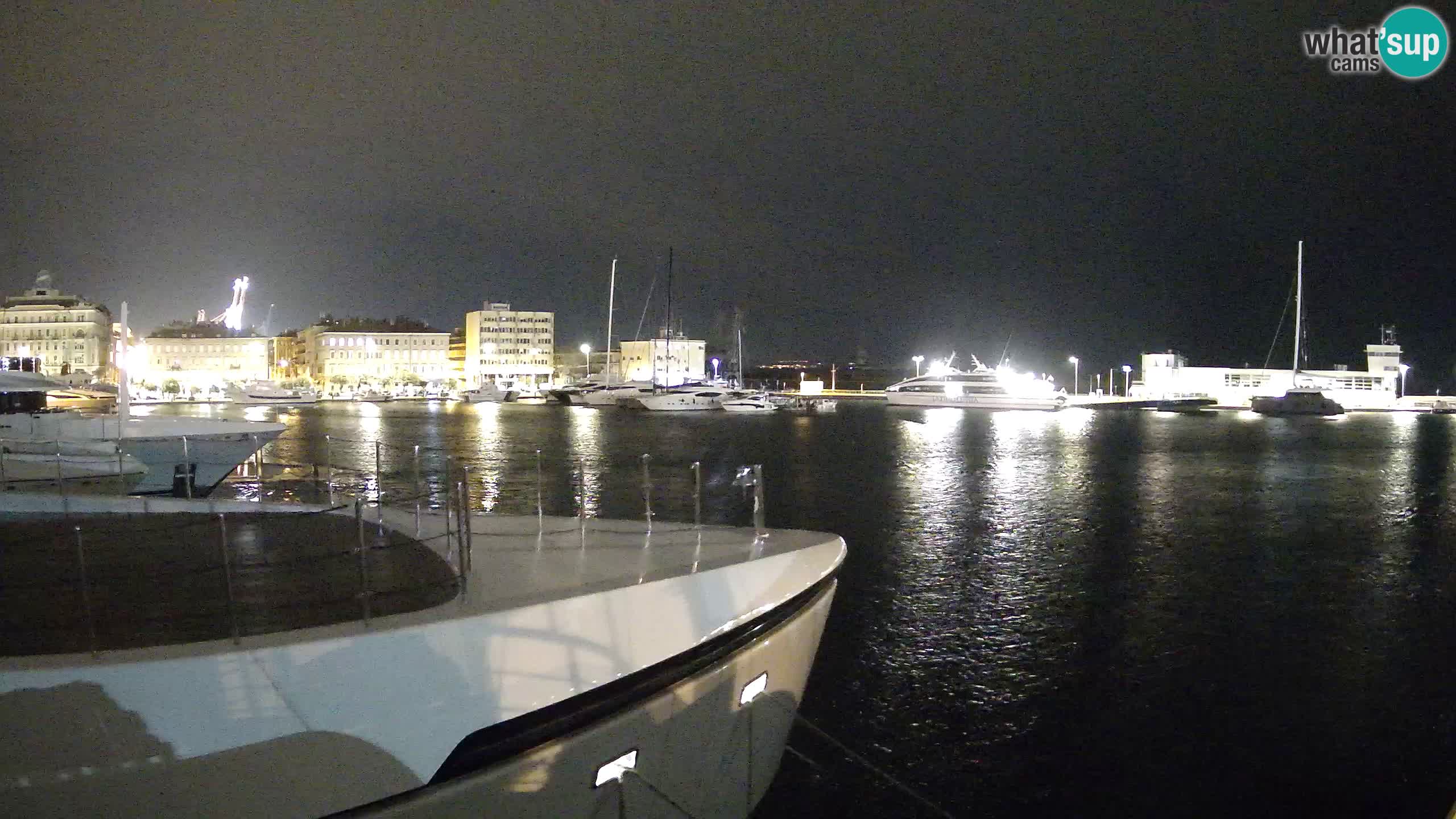 Rijeka – Botel Marina web kamera