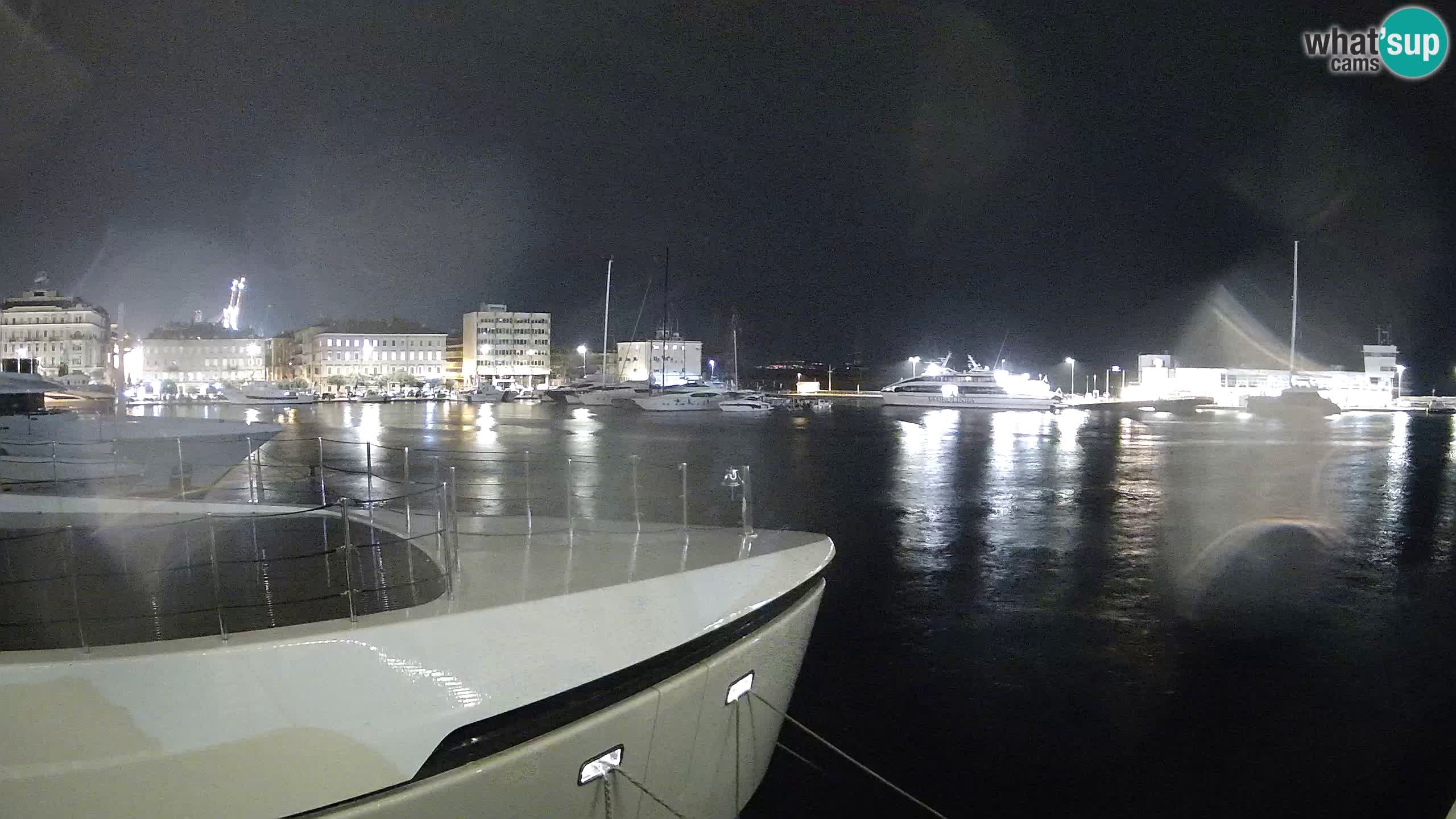 Rijeka – Botel Marina web kamera