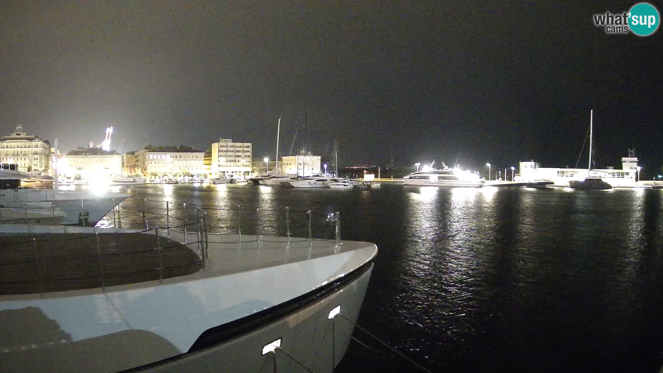 Reka – Botel Marina spletna kamera