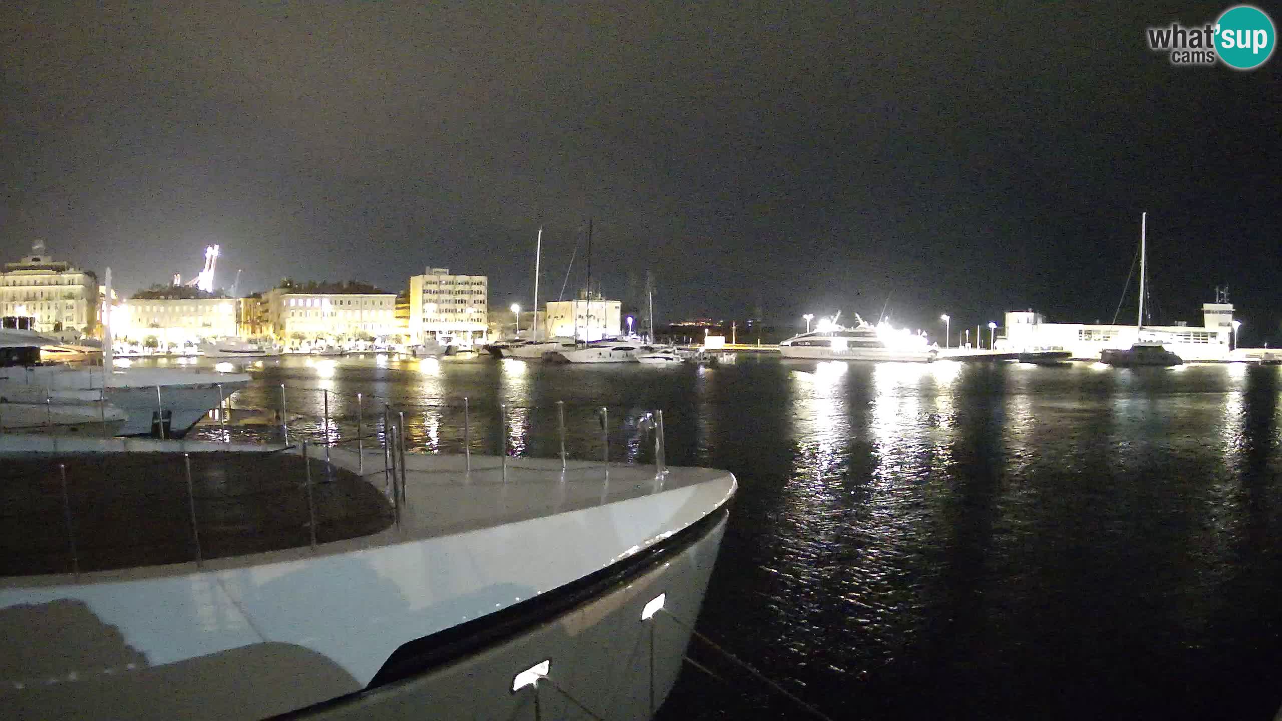 Botel Marina cámara web en vivo Rijeka