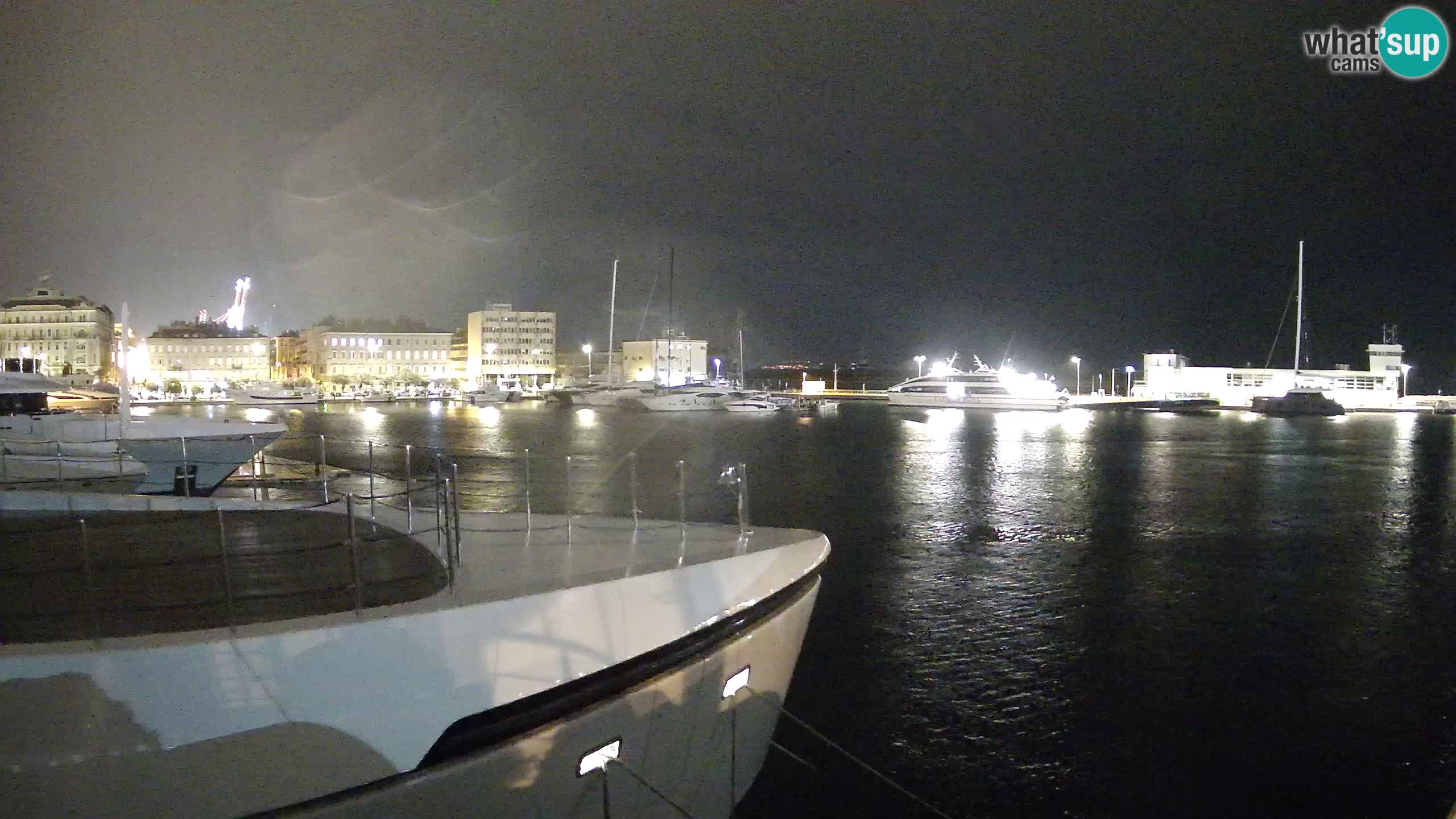 Botel Marina cámara web en vivo Rijeka