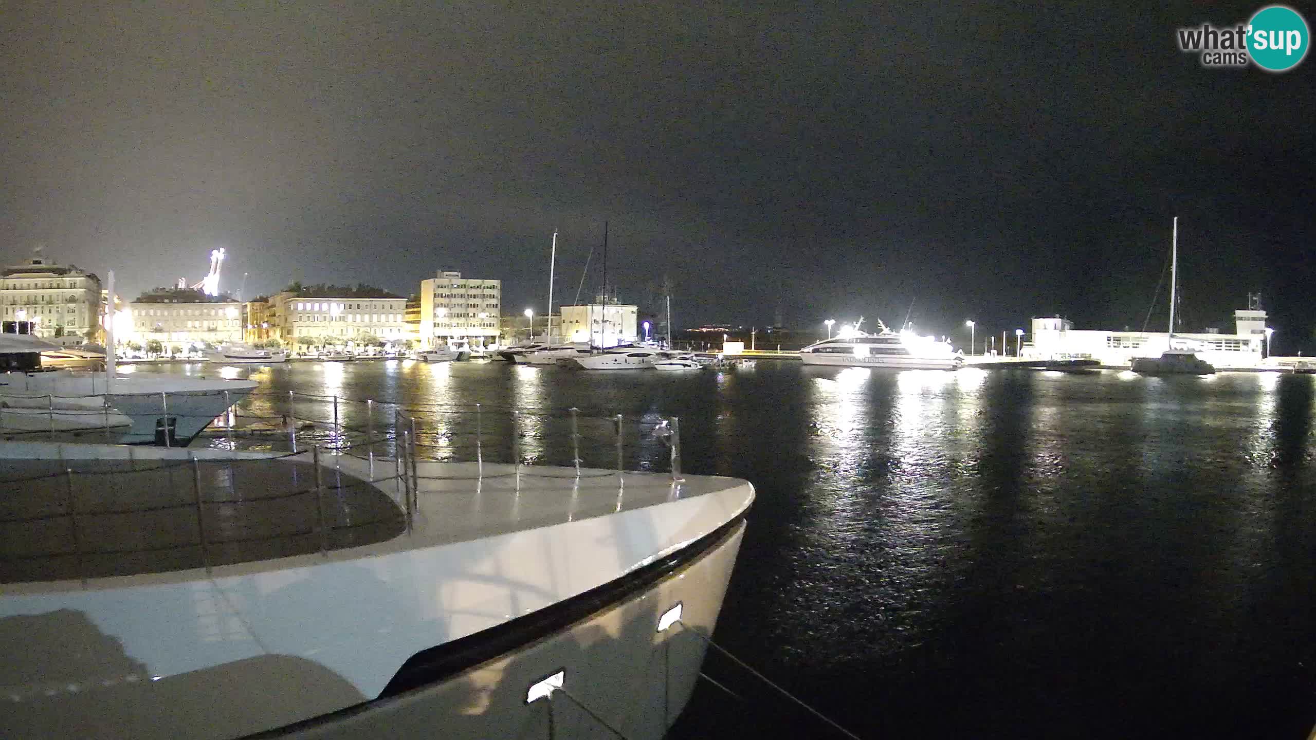 Rijeka – Botel Marina web kamera