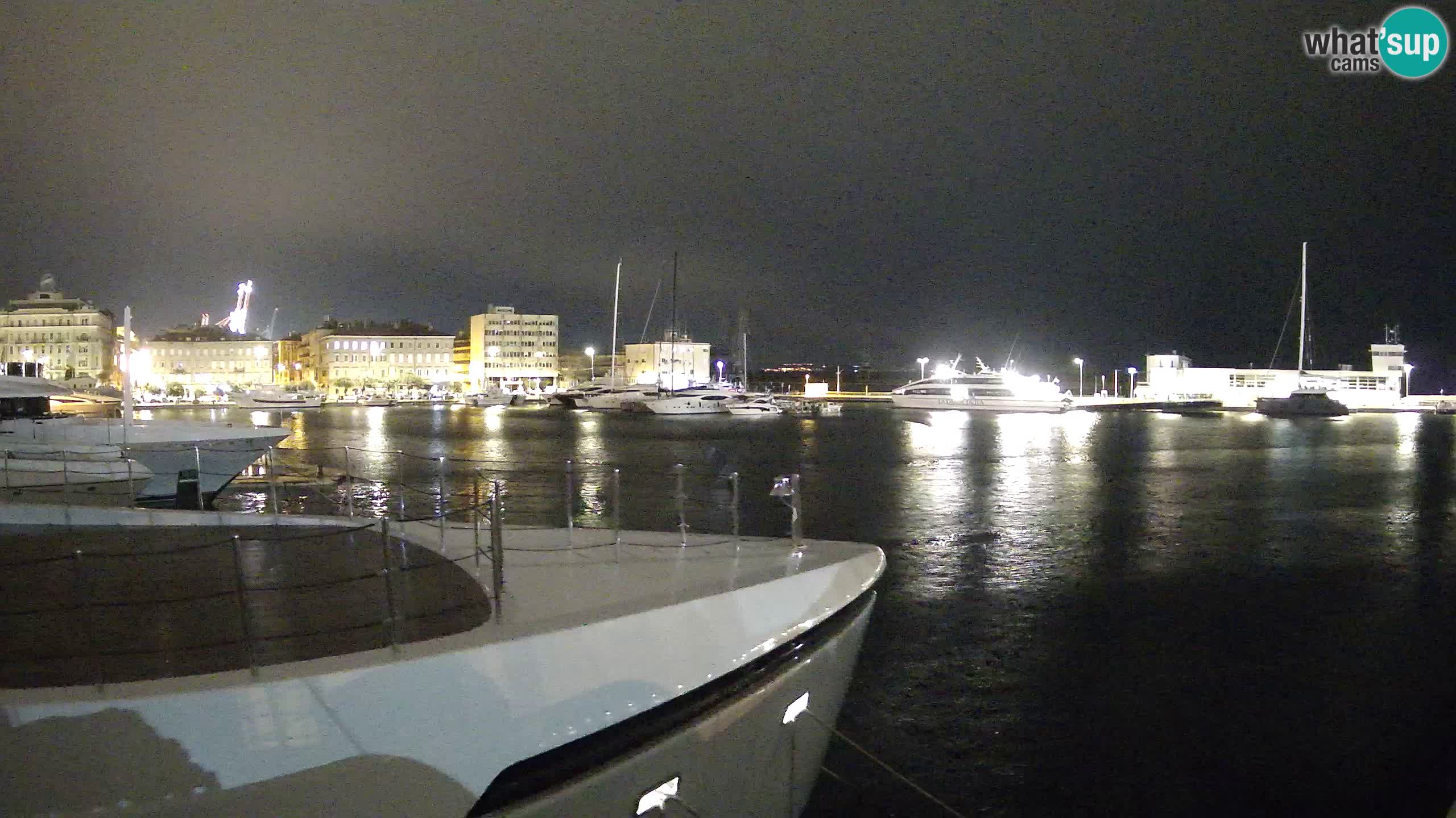 Reka – Botel Marina spletna kamera