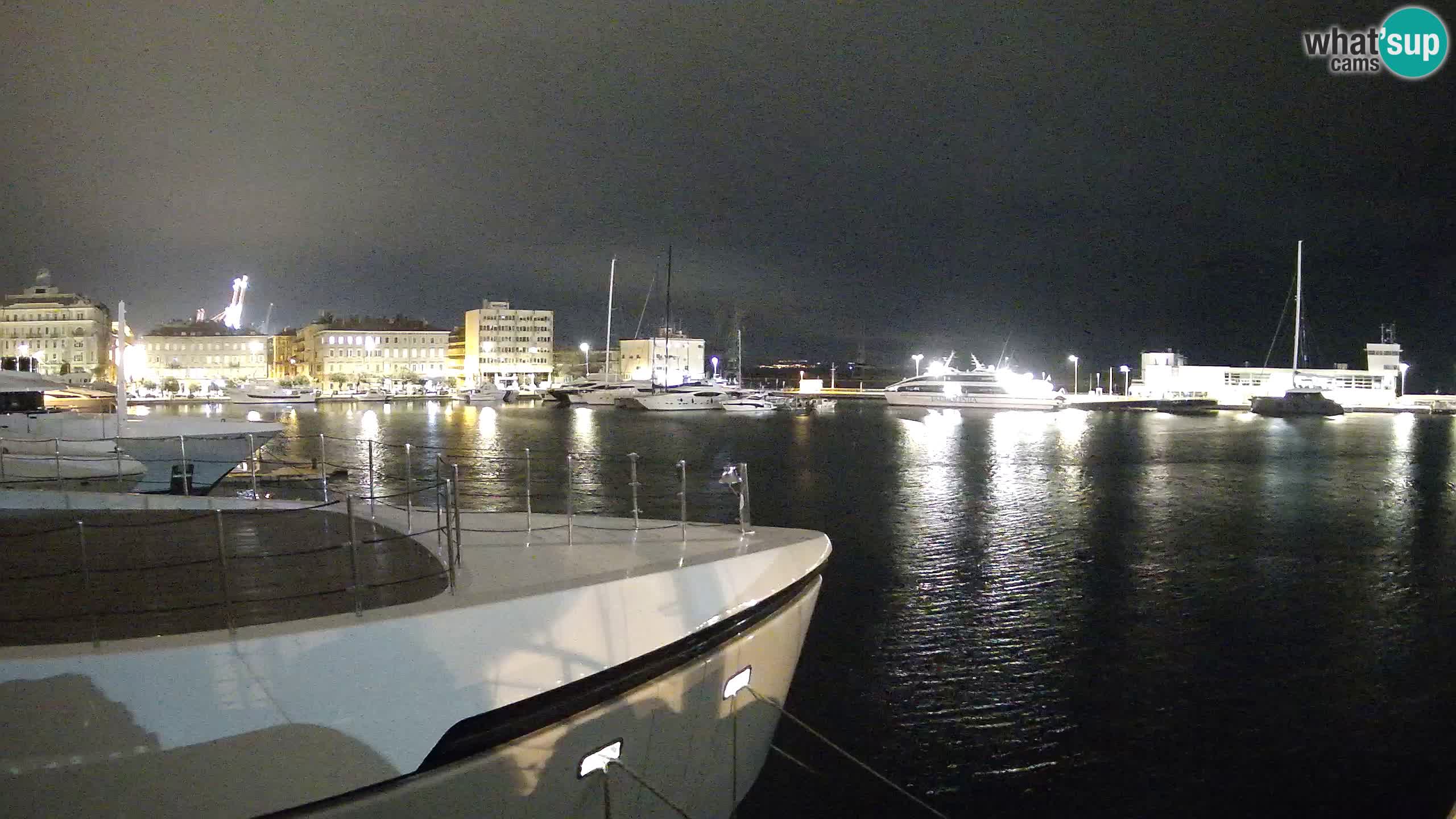 Rijeka – Botel Marina web kamera