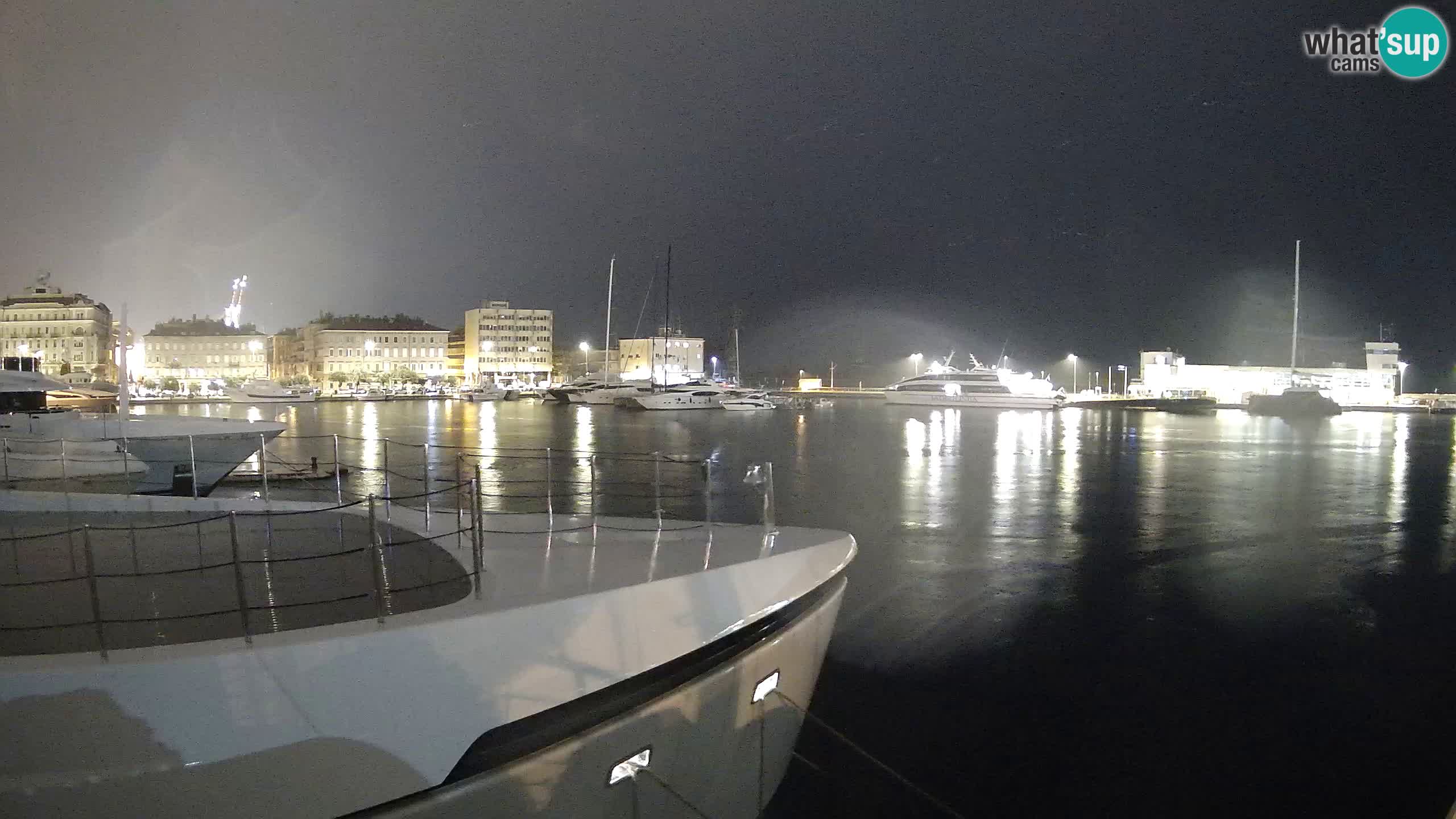 Botel Marina – Fiume live webcam