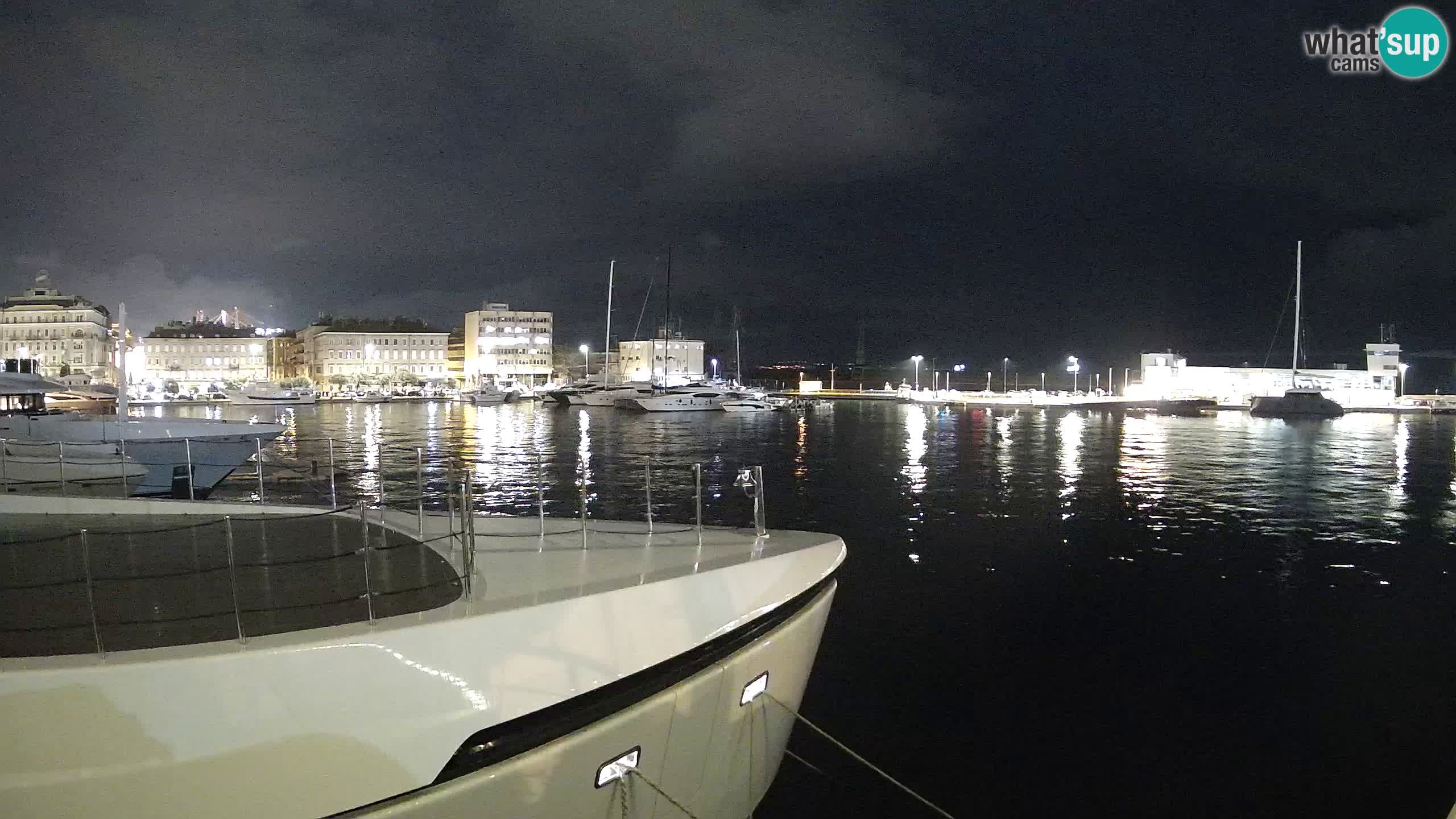 Rijeka – Botel Marina webcam en direct