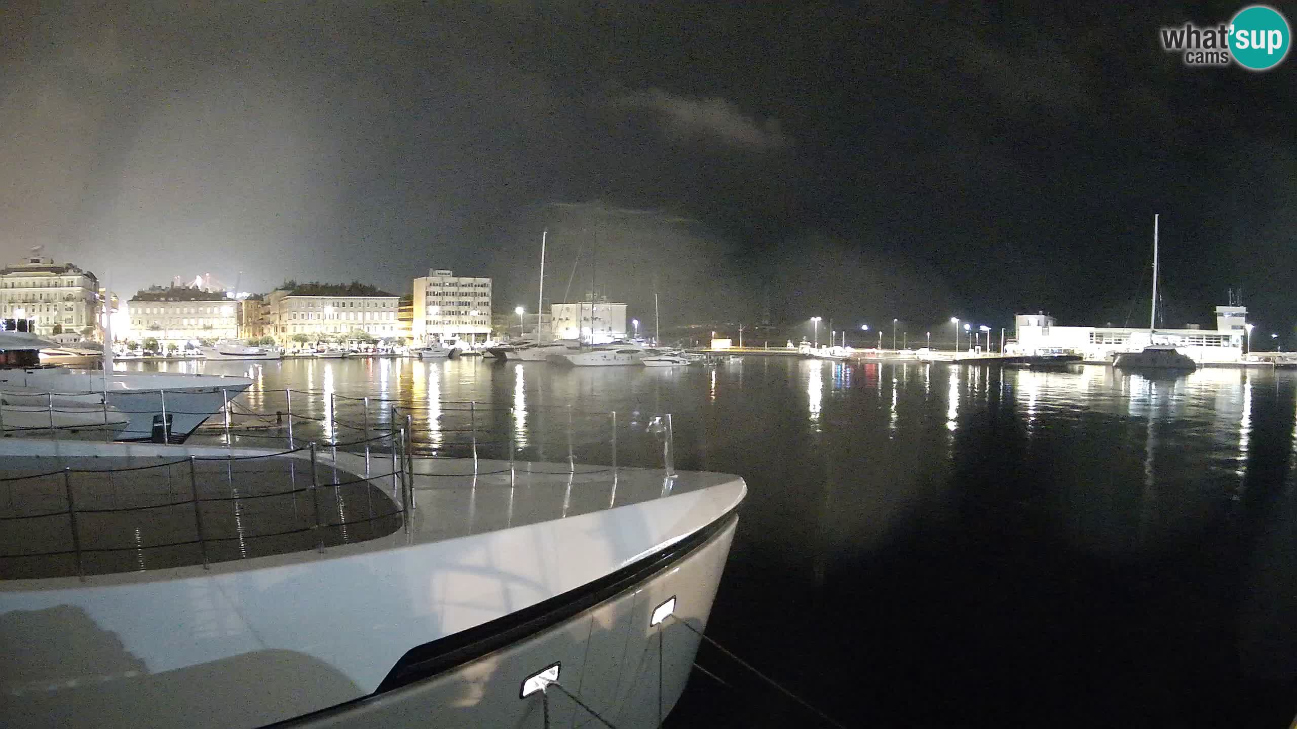 Botel Marina cámara web en vivo Rijeka