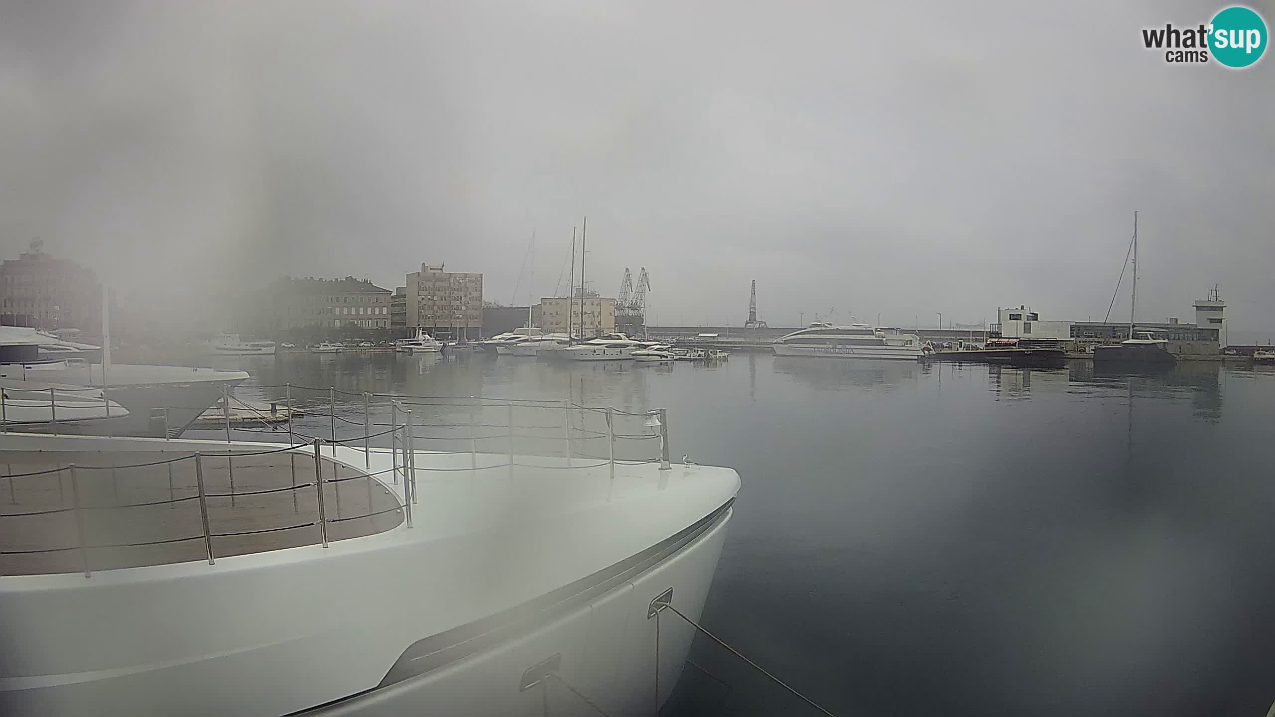Rijeka – Botel Marina web kamera