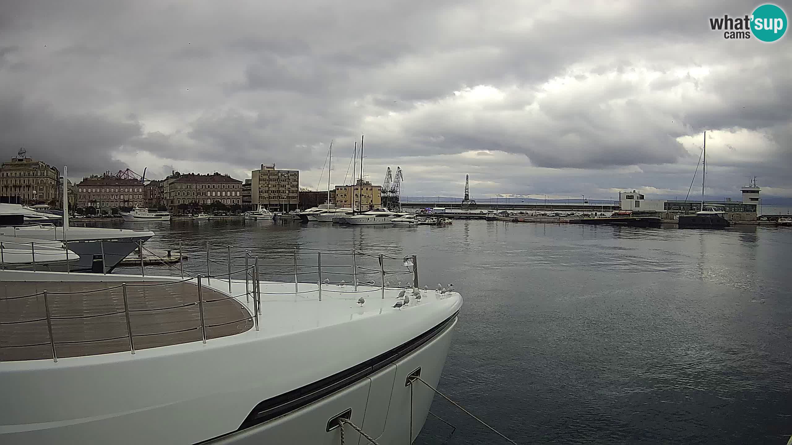 Reka – Botel Marina spletna kamera