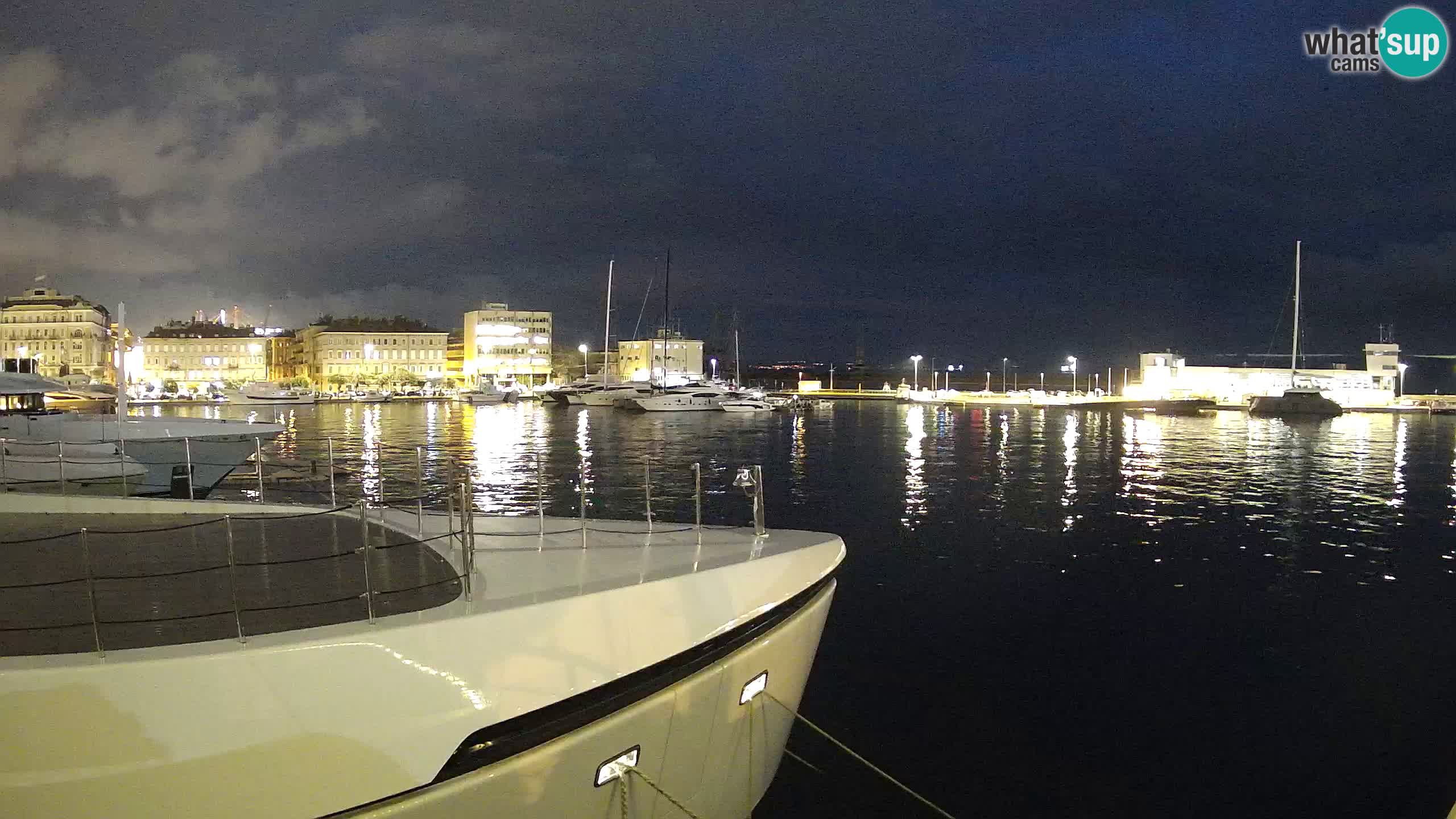 Rijeka – Botel Marina web kamera