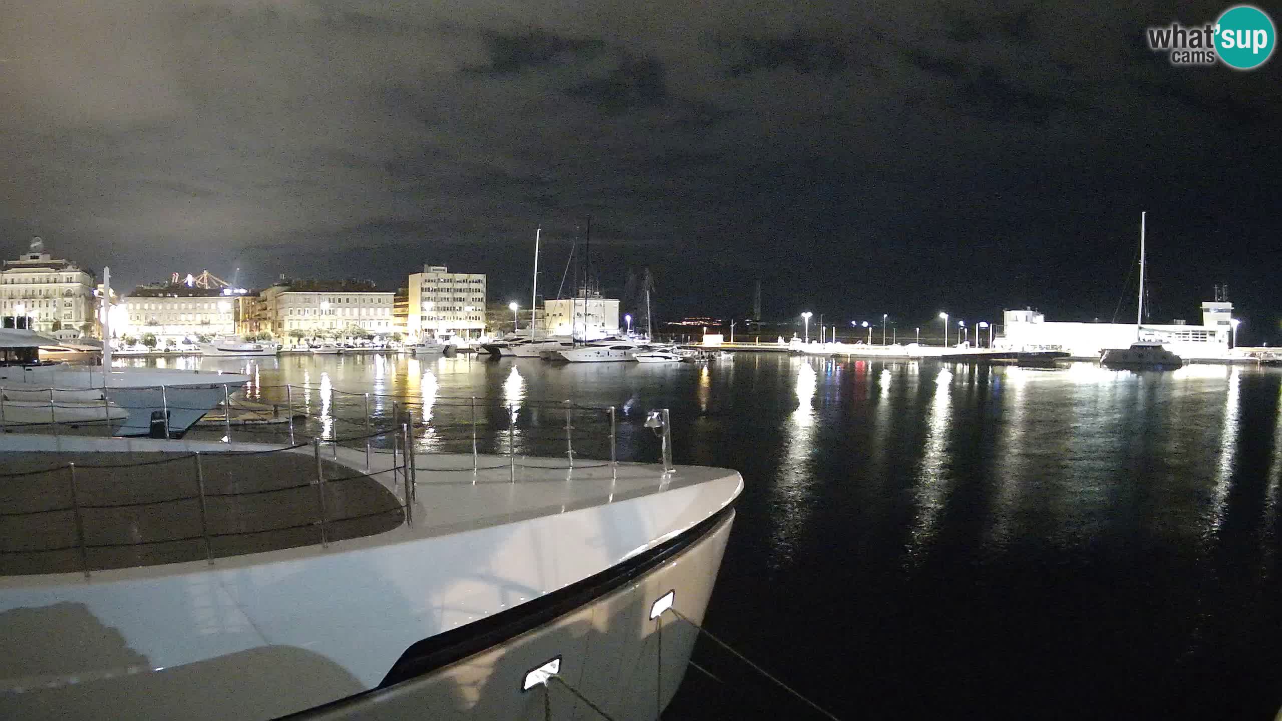 Botel Marina cámara web en vivo Rijeka