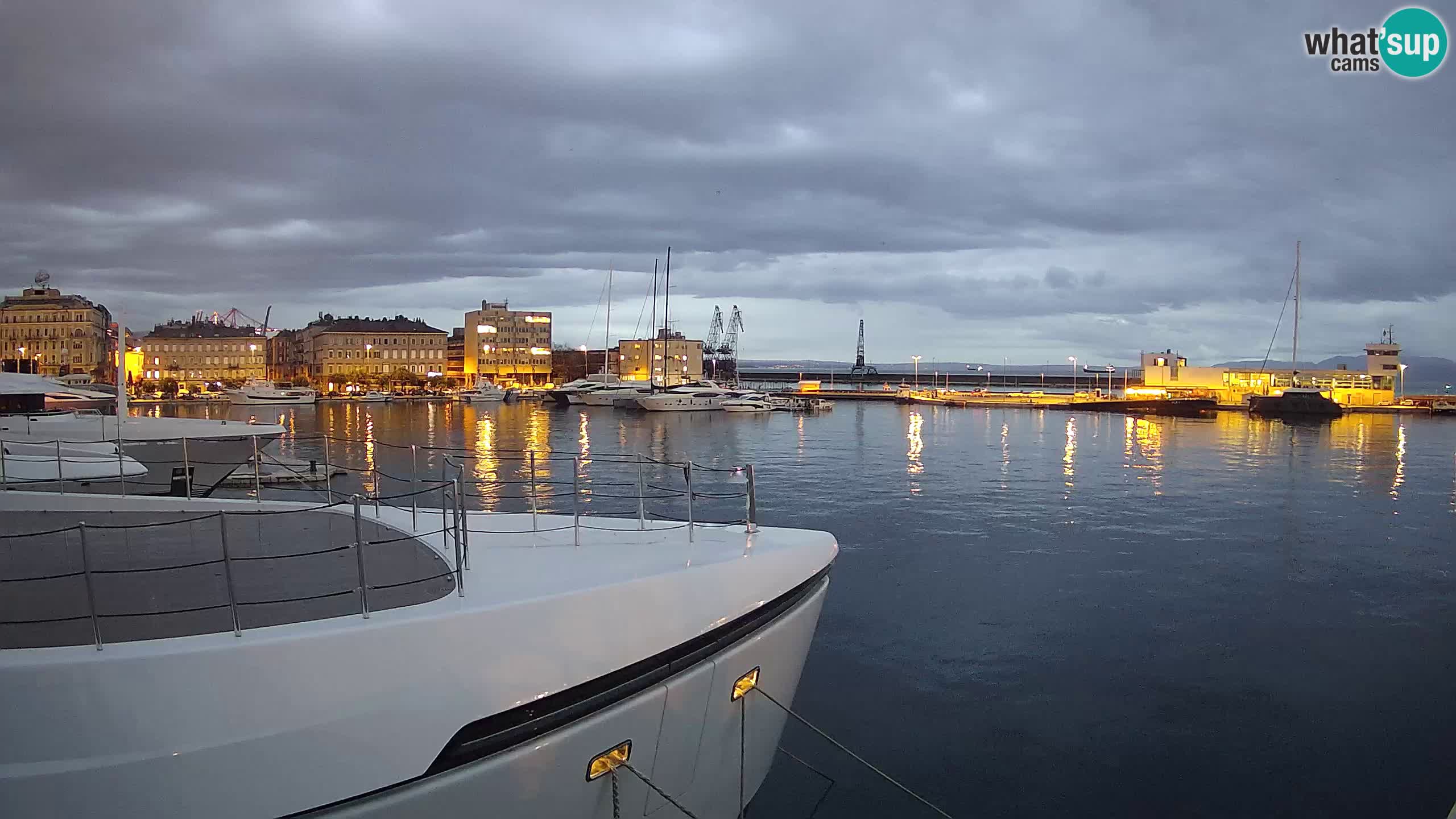 Rijeka – Botel Marina webcam en direct