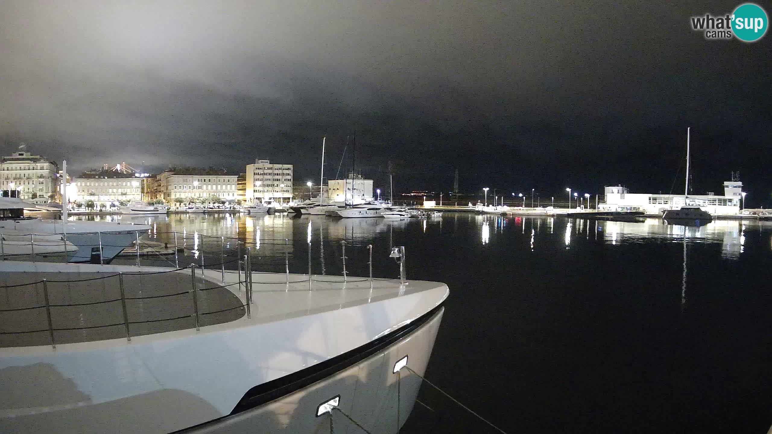 Rijeka – Botel Marina webcam en direct
