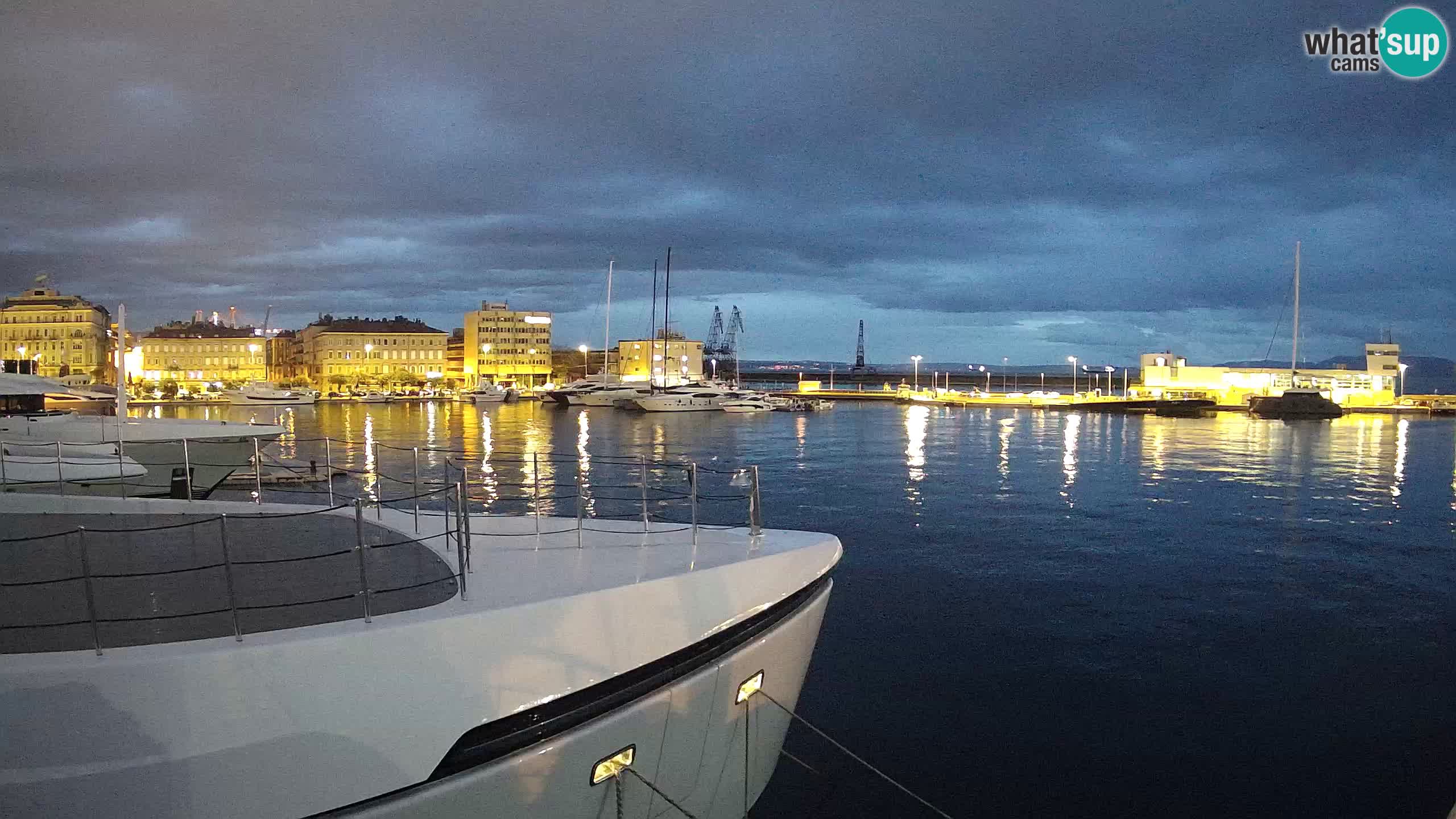 Botel Marina – Rijeka live cam