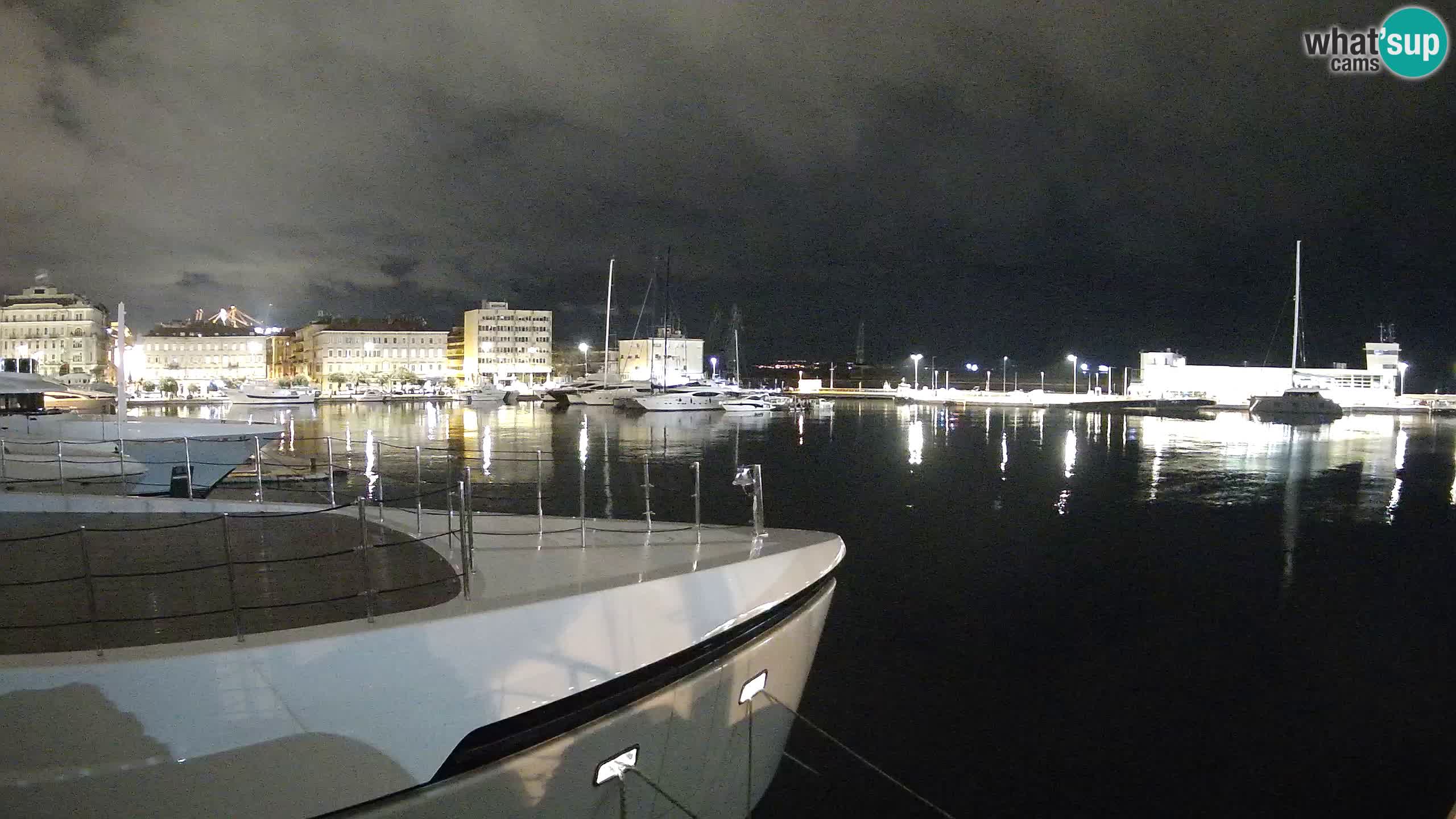 Reka – Botel Marina spletna kamera