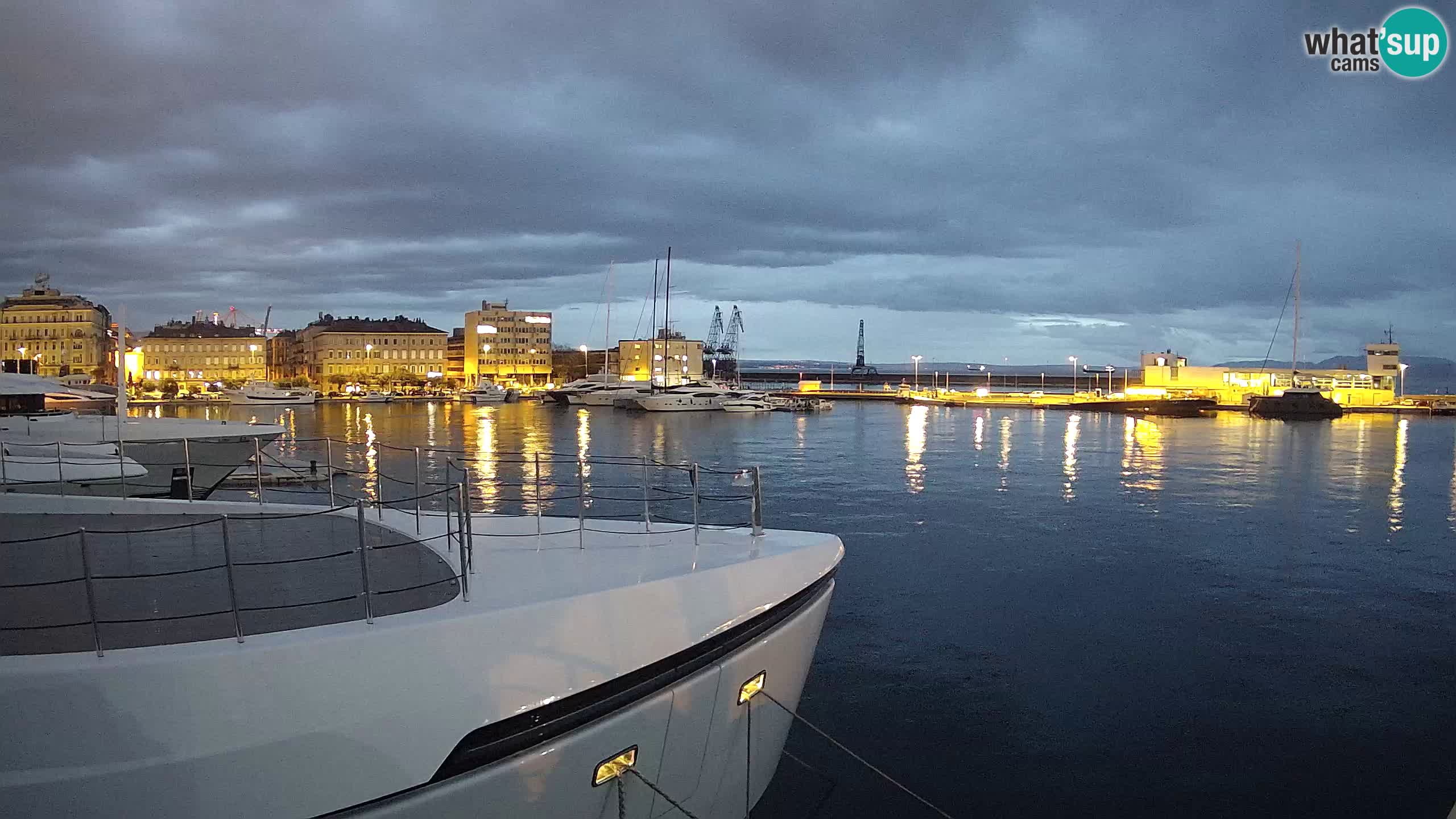 Rijeka – Botel Marina webcam en direct