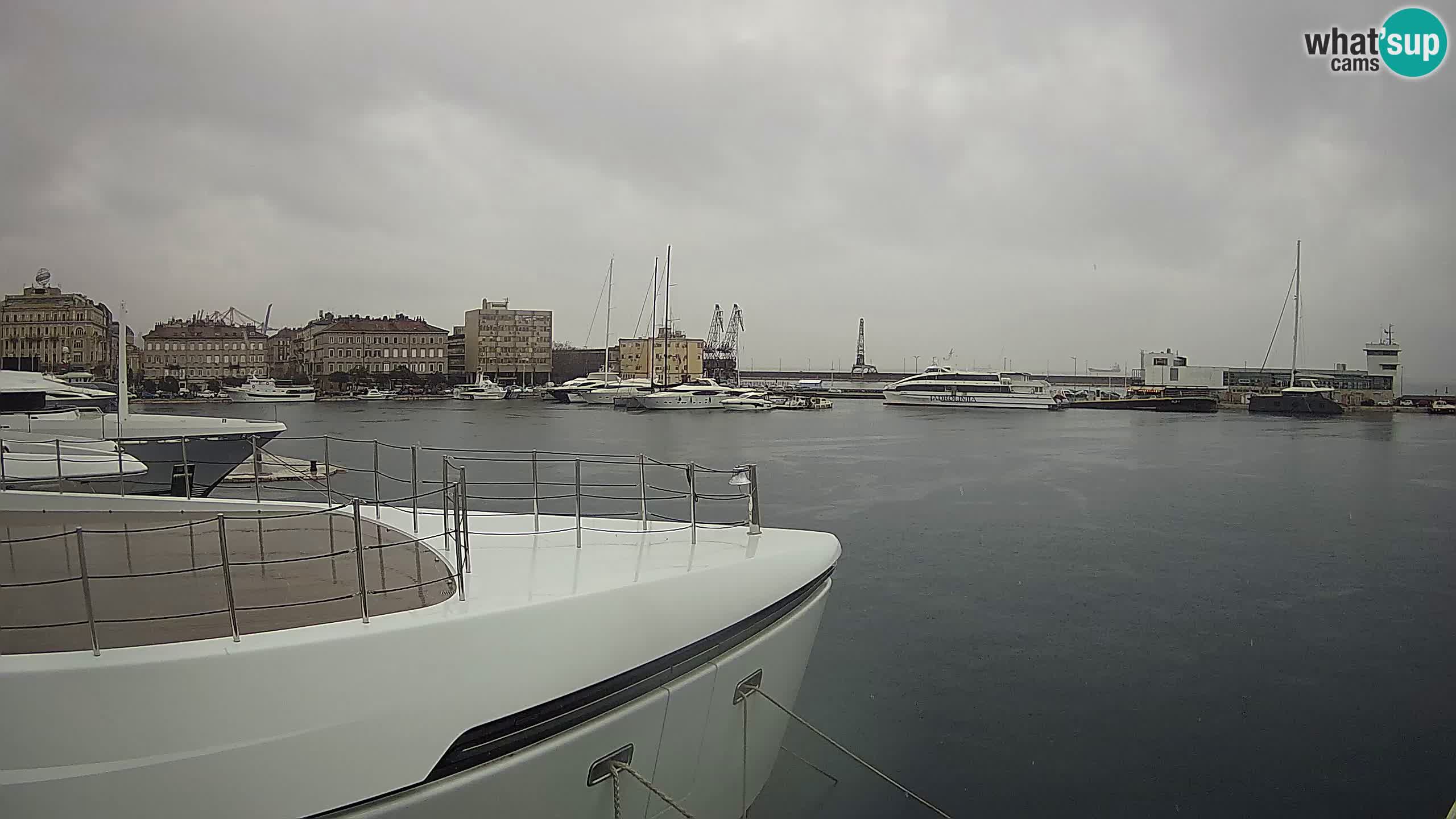 Botel Marina – Rijeka live cam