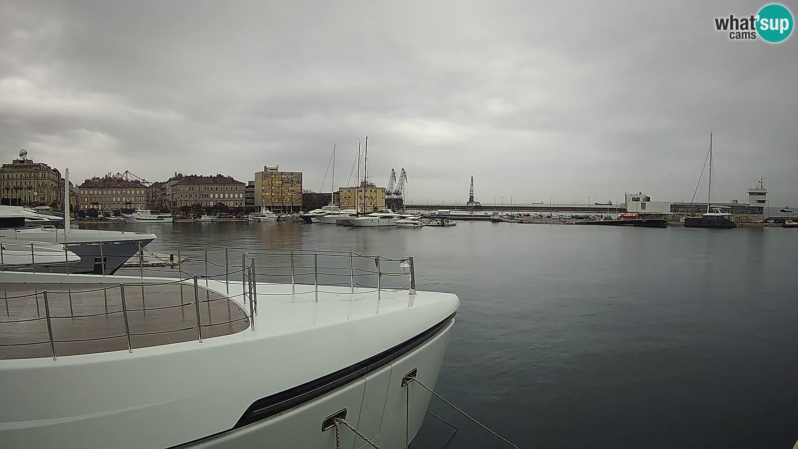 Rijeka – Botel Marina web kamera